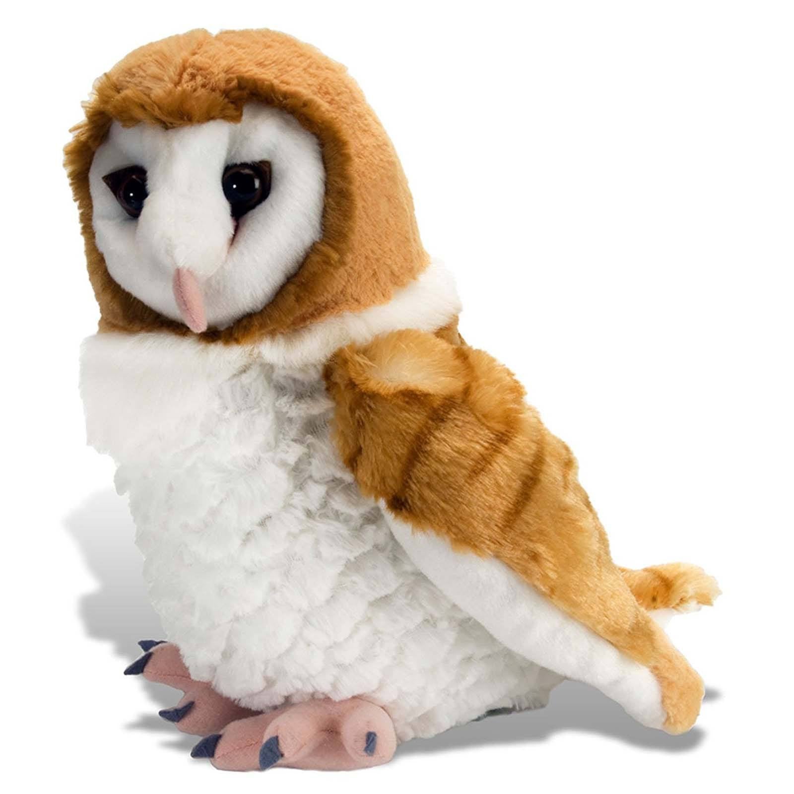 Cuddlekins Barn Owl 12 Inch Stuffed Animal Plush Toy - Soft & Cuddly Owl Plushie for Kids, Nursery Decor, and Gift Giving