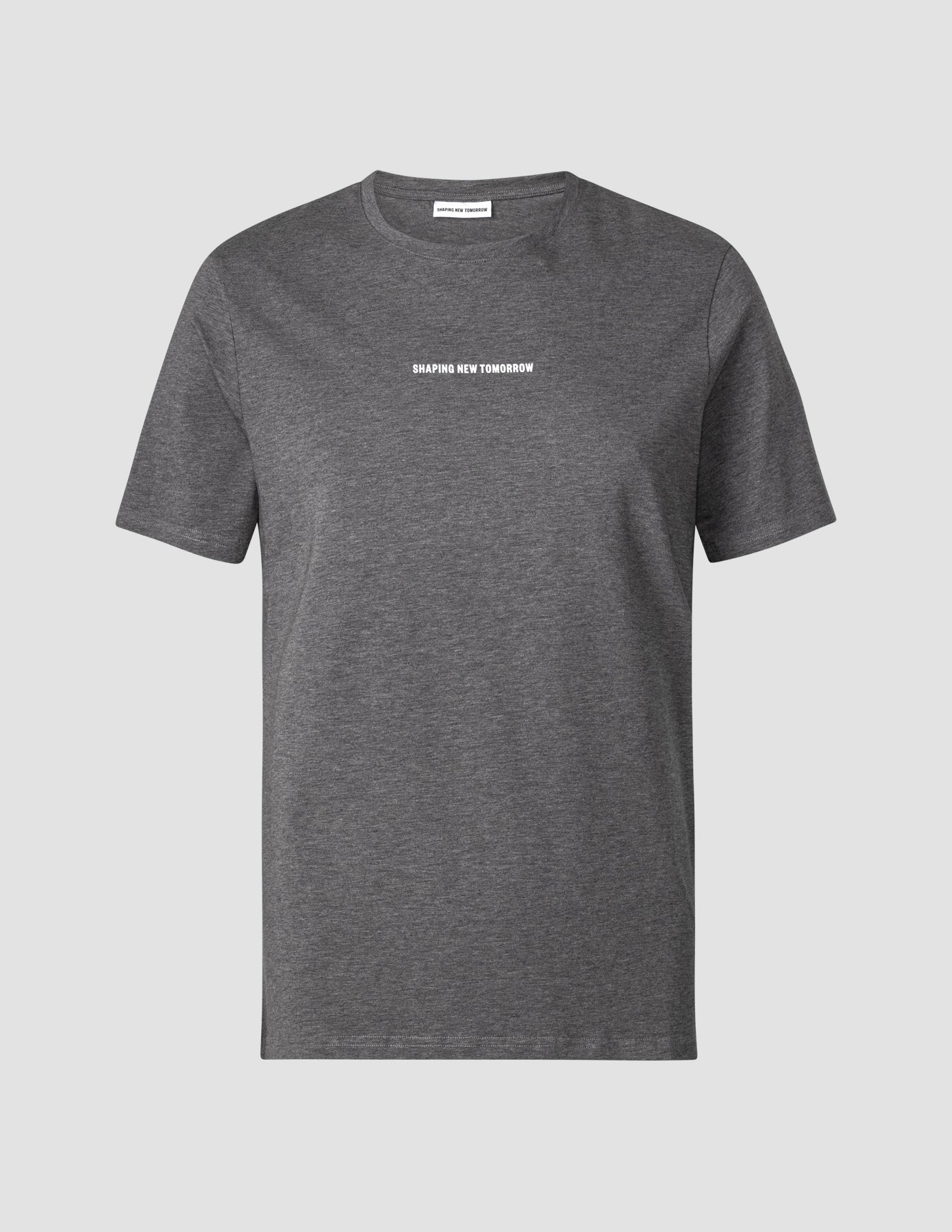 Premium Supima Cotton Autograph T-Shirt for Men - Soft & Breathable Dark Grey Tee - Perfect for Casual Wear, Layering & Everyday Comfort