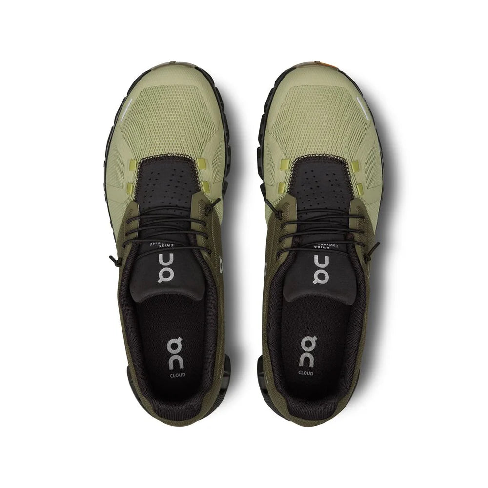ON Men's Cloud 5 Running Shoes - Lightweight & Comfortable Sneakers for Jogging, Gym Workouts & Daily Wear (Grove/Haze Color)