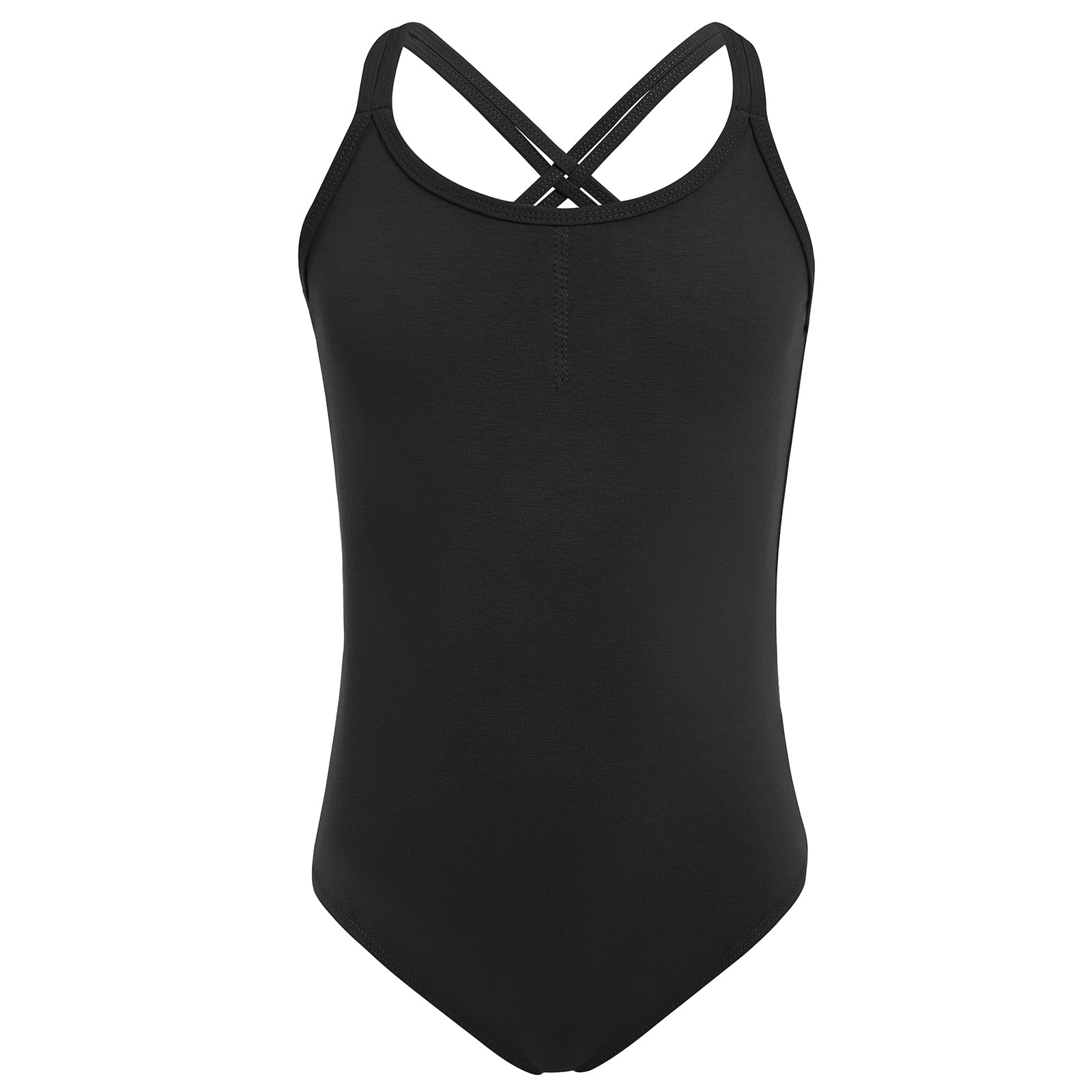 HiDance Girls Ballet Leotards - Cotton Camisole Dancewear for Toddlers & Kids, Double Strap Gymnastics & Ballet Outfit - Perfect for Dance Classes, Recitals & Performance Practice
