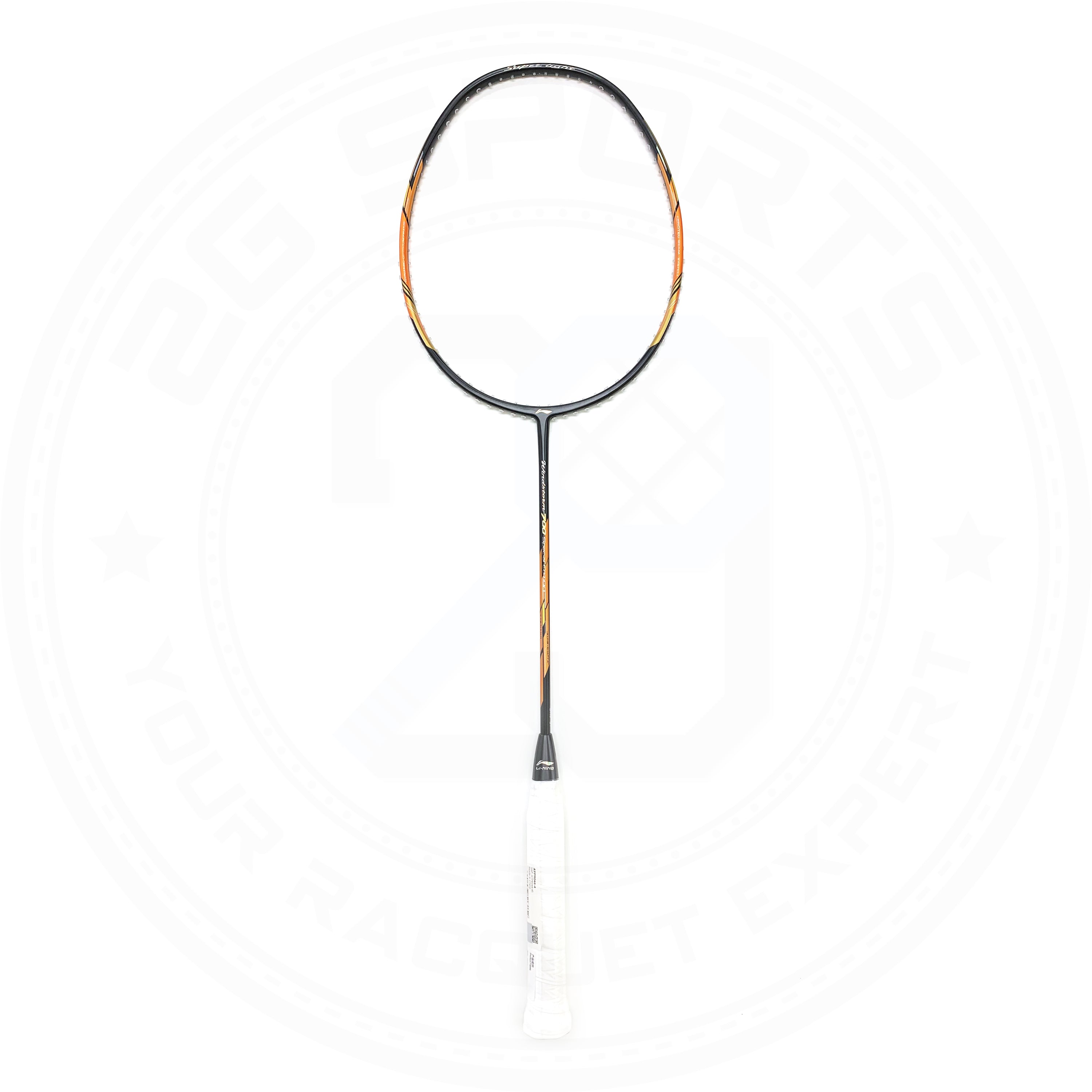 Li Ning Windstorm 700 Special Edition Badminton Racquet - Unstrung, Orange | Professional Badminton Racket for Advanced Players | Perfect for Tournaments & Training Sessions