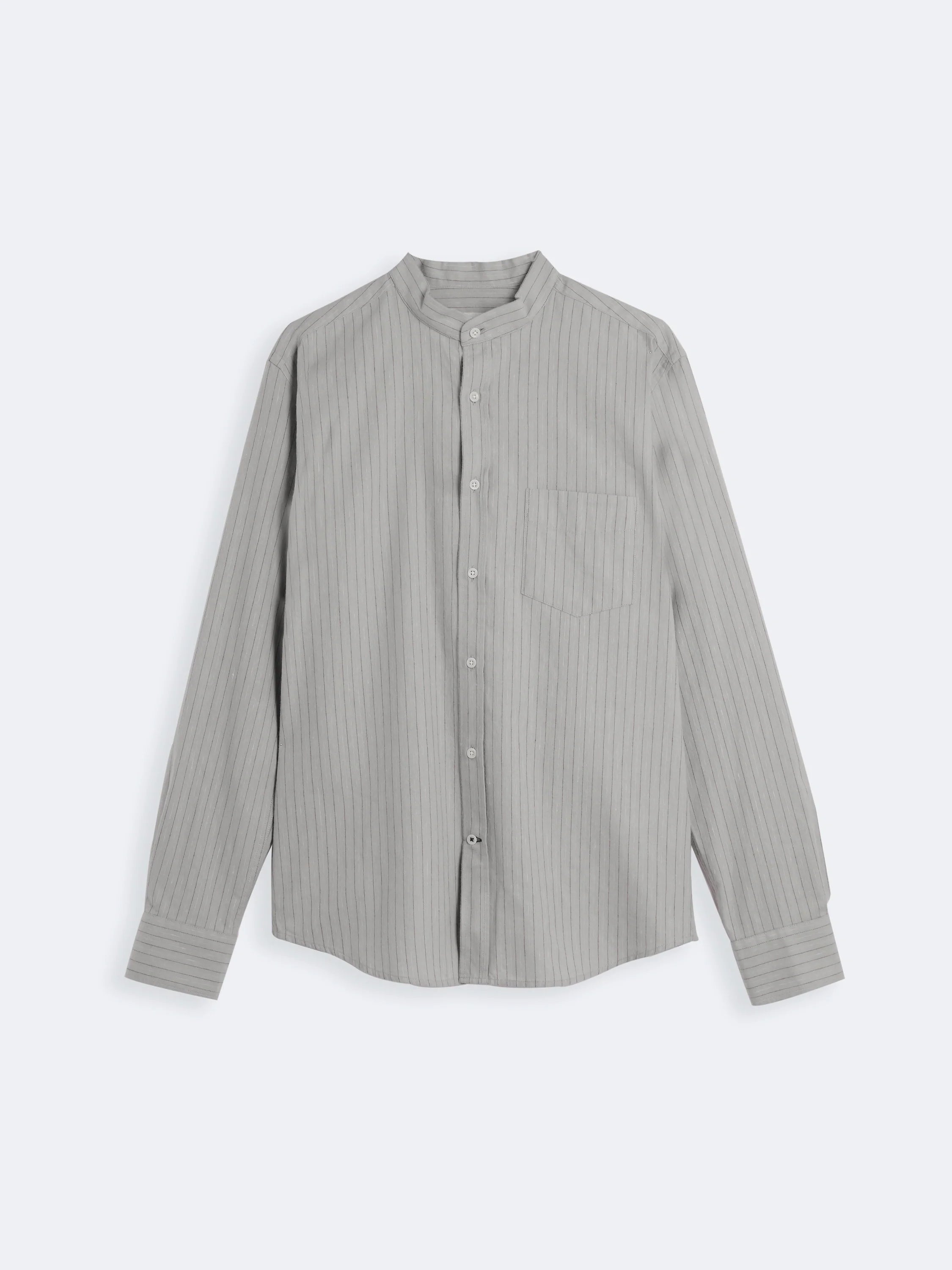 Men's Flannel Shirt - Soft Plaid Button-Up for Casual Wear - Scurido Grey - Perfect for Outdoor Adventures & Cozy Fall Days