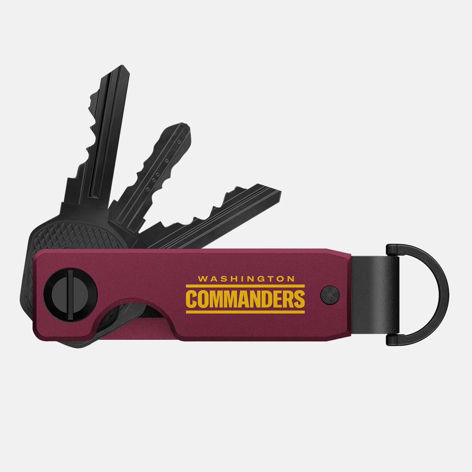 Ridge KeyCase for Washington Commanders - Premium RFID Blocking Key Holder for NFL Fans - Perfect for Game Day, Travel, and Everyday Use