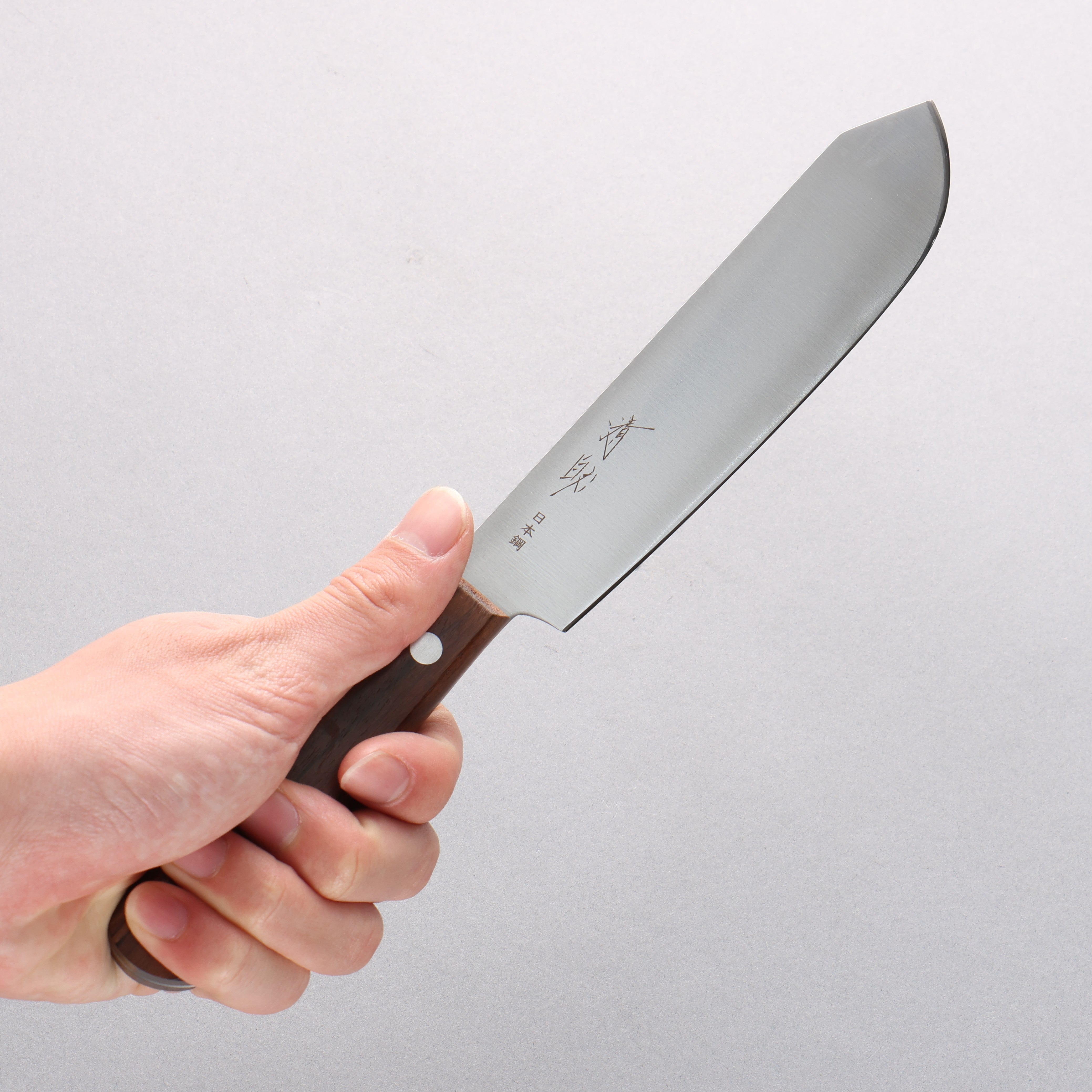 Premium Japanese Steel Butcher Knife - 150mm Shitan Handle - High-Carbon Stainless Steel Blade for Professional Chefs & Home Cooking - Perfect for Slicing, Dicing & Meat Preparation