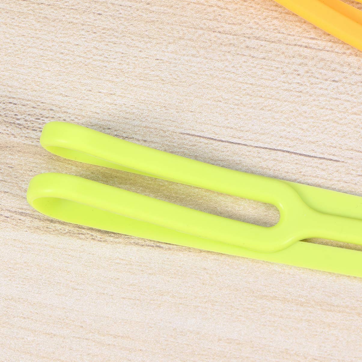 4pcs Cute Cartoon Silicone Bookmarks - Non-Slip Finger Bookmark Set for Kids & Adults - Perfect for Reading, Studying, and Gift Giving