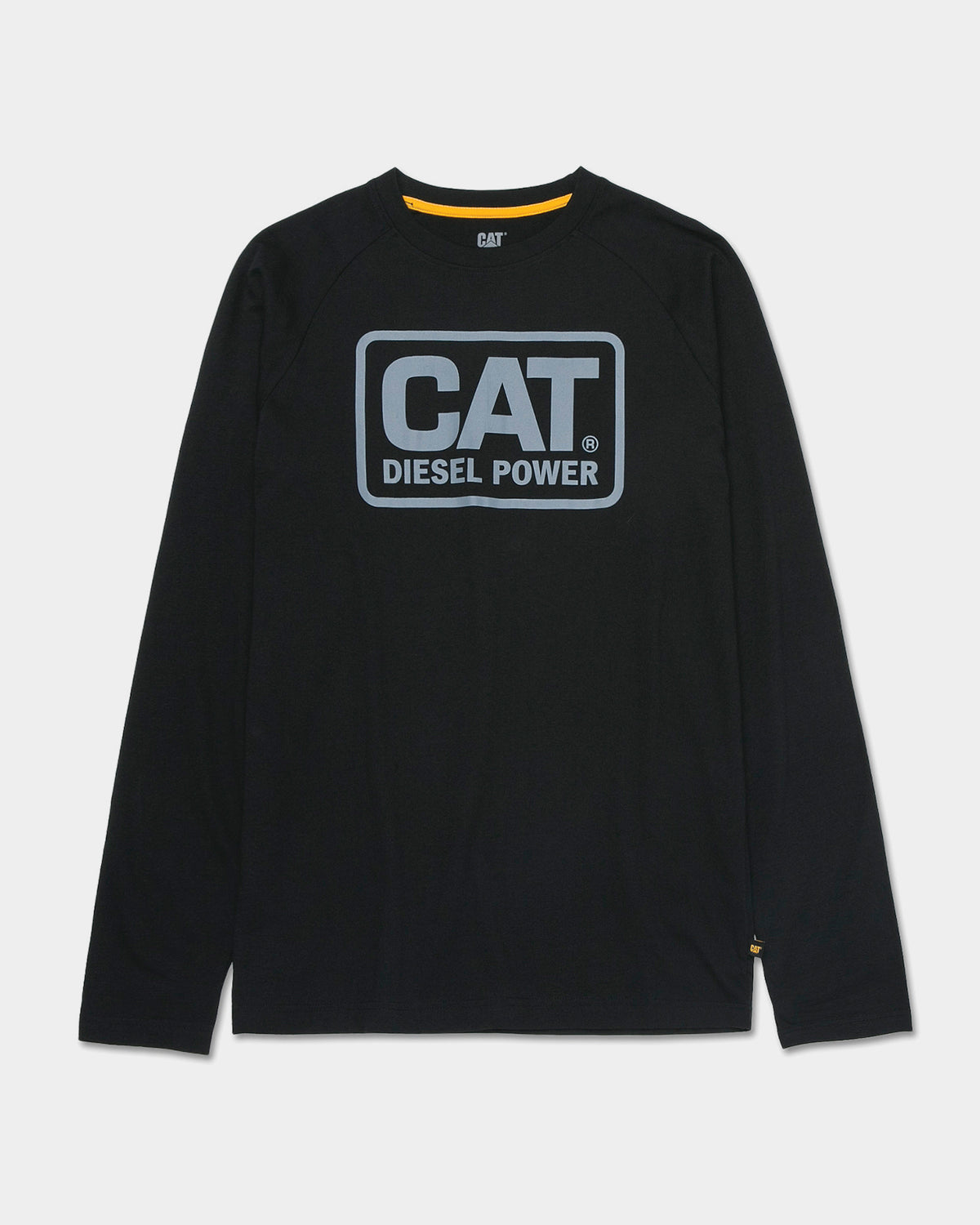 Men's Cat Diesel Power Long Sleeve T-Shirt - Comfortable Casual Wear for Everyday Outfits & Street Style