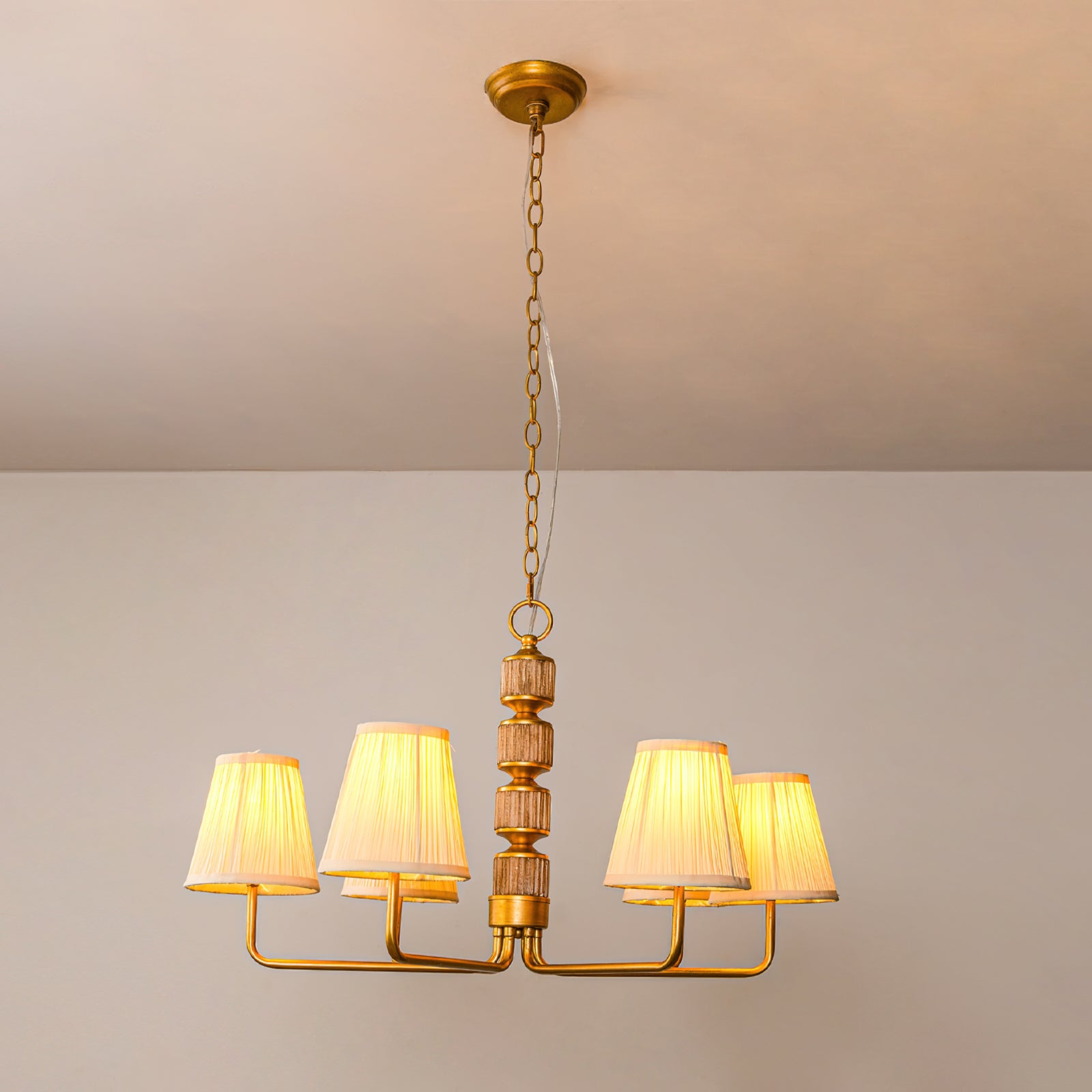 Beasley Chandelier - Elegant Crystal Ceiling Light Fixture for Dining Room, Living Room & Bedroom | Modern Home Decor Lighting