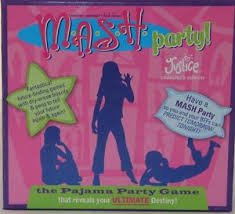 MASH Party Game by Swingset Press - Fun Fortune Telling Game for Kids & Teens - Perfect for Sleepovers, Birthday Parties & Family Game Nights
