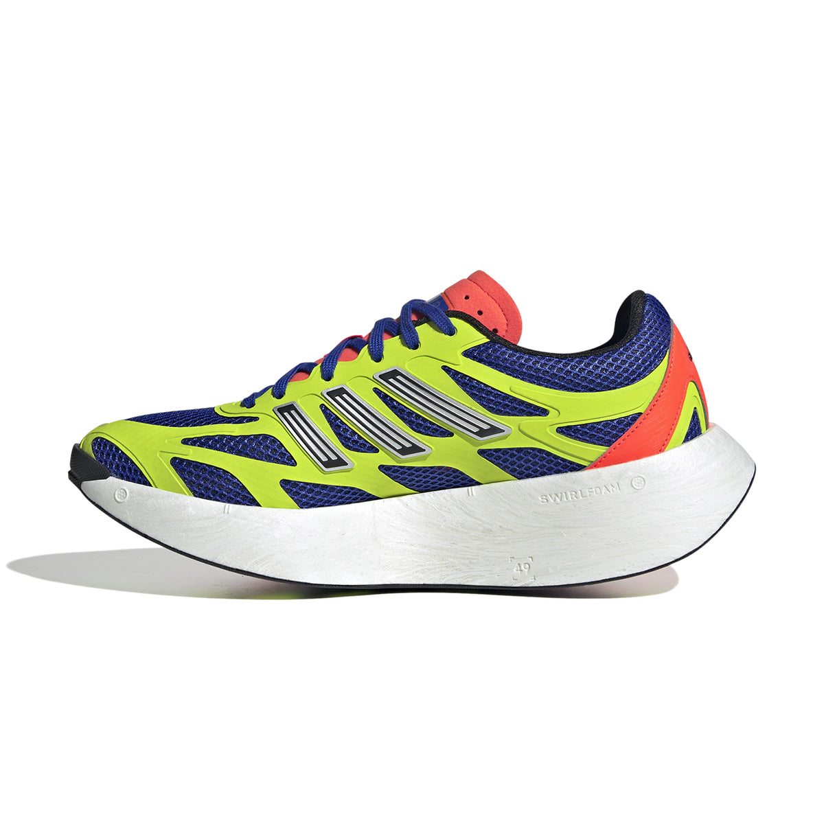 Adizero Aruku Running Shoes - Lightweight Performance Sneakers for Men & Women in Lucid Blue/Core Black/Slime | Perfect for Marathon Training, Gym Workouts & Daily Jogging