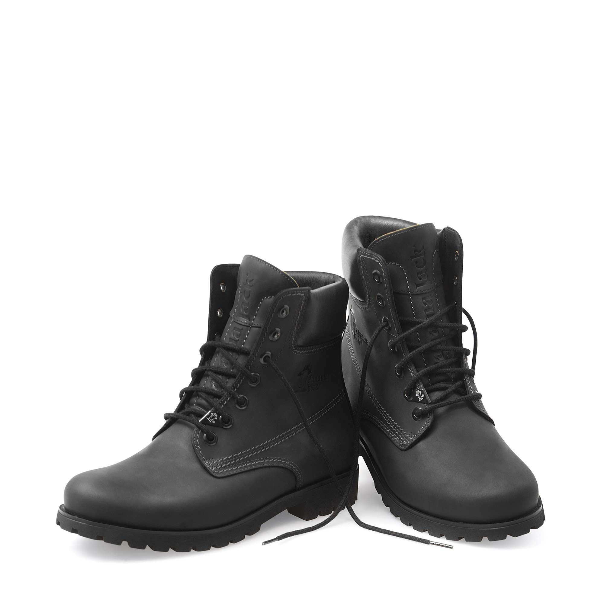 Panama Jack Men's Classic Leather Boots - Waterproof & Comfortable for Outdoor Hiking, Work & Casual Wear