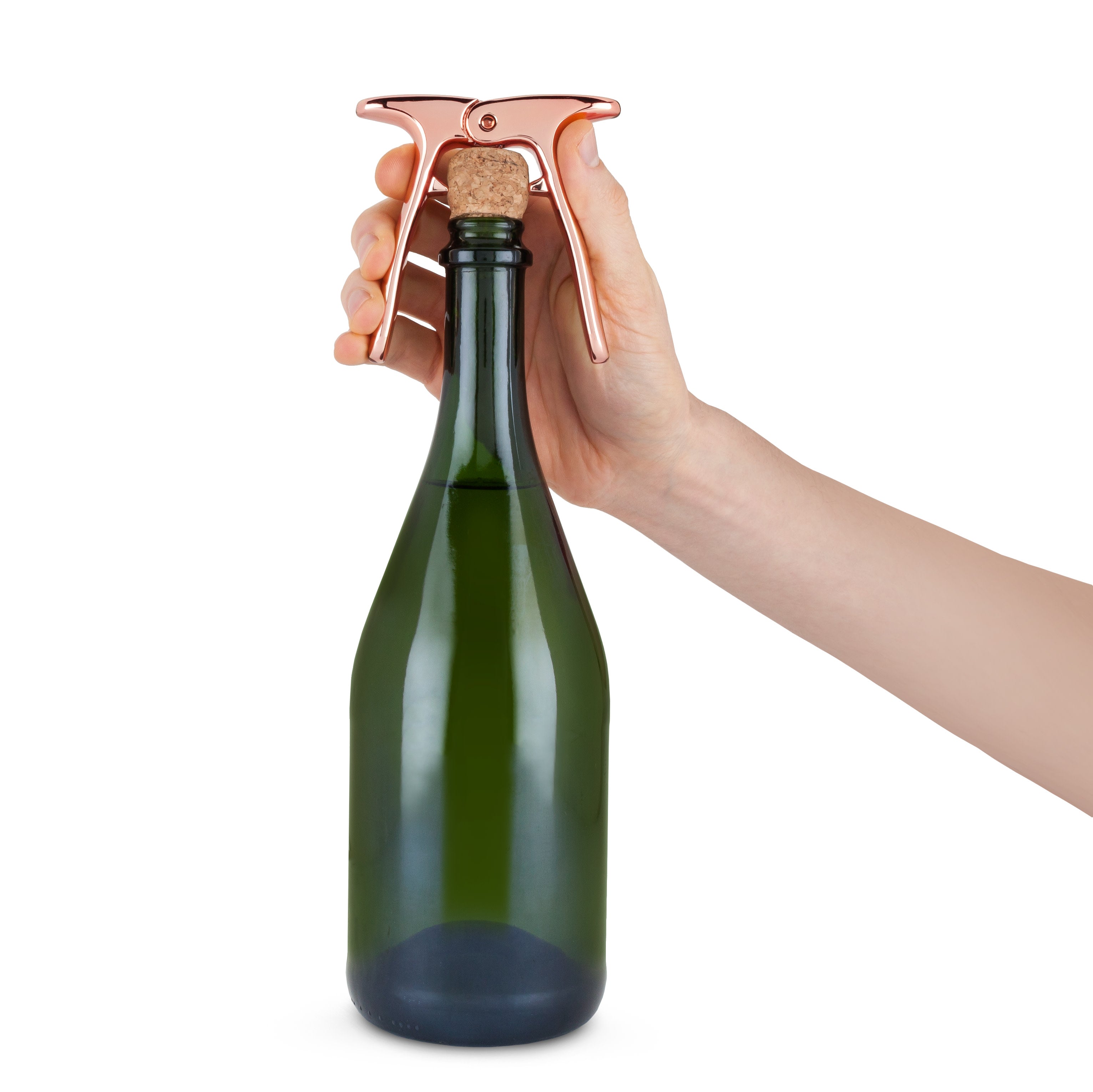 Stainless Steel Champagne Bottle Opener - Elegant Wine Accessory for Parties, Weddings & Celebrations