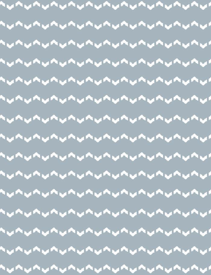 Fes Zag Wallpaper by Wallshoppe - Premium Slate Gray Peel & Stick Removable Wallpaper - Perfect for Living Room, Bedroom, or Office Decor