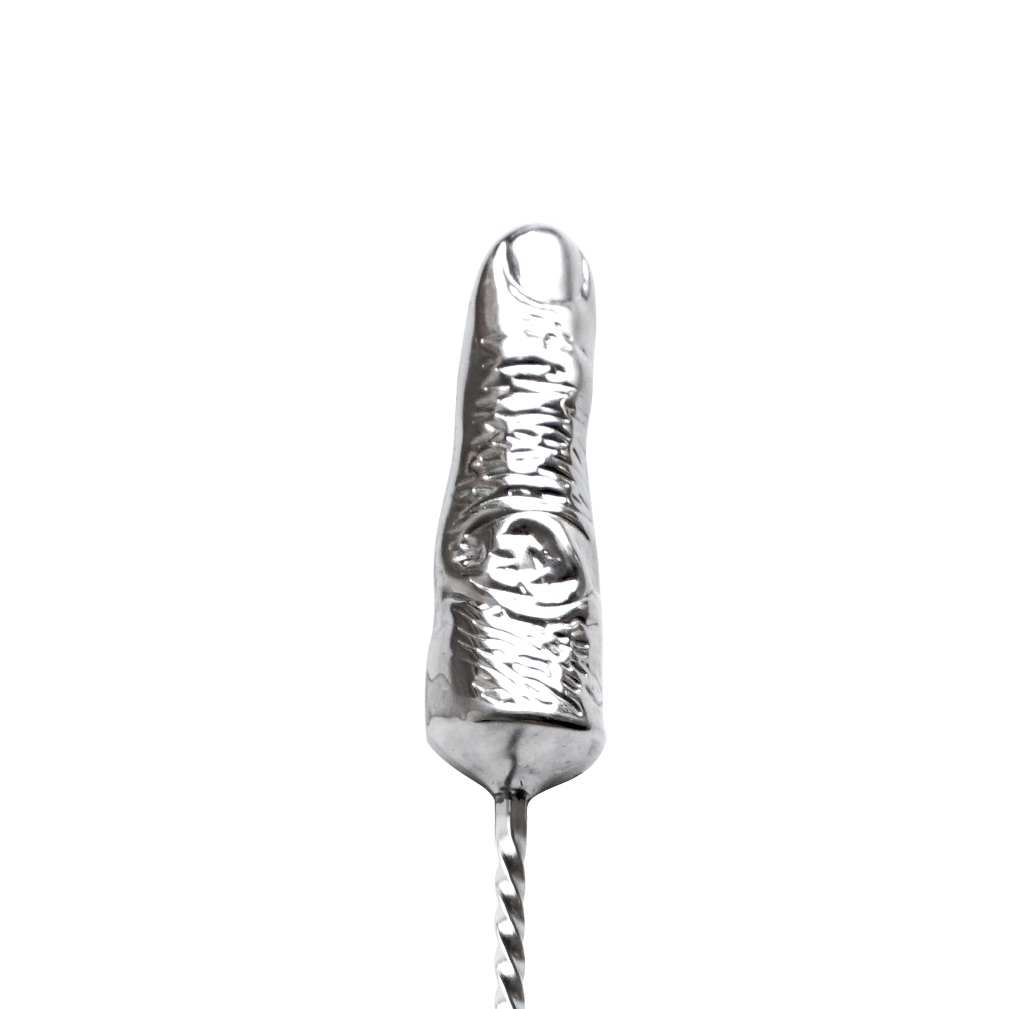 GAZ REGAN Negroni Cocktail Stainless Steel Finger Stirrer Bar Tool - 35cm Mixing Stick for Cocktails, Martinis, and Whiskey Drinks - Perfect for Home Bars and Professional Bartenders