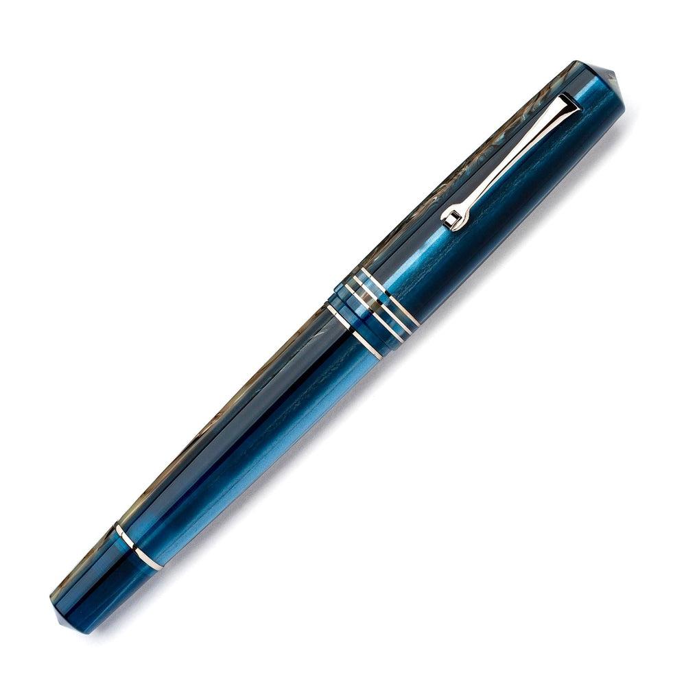 Premium Leonardo Fountain Pen - Momento Zero Grande 2.0 Stainless Steel Nib | Luxury Writing Instrument for Professionals & Collectors | Perfect for Business Signatures, Journaling & Gift Giving