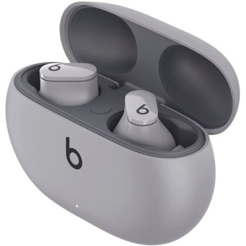 Beats Studio Buds True Wireless Noise Cancelling Earbuds - Moon Grey | Bluetooth Headphones for Workouts, Commuting & Travel