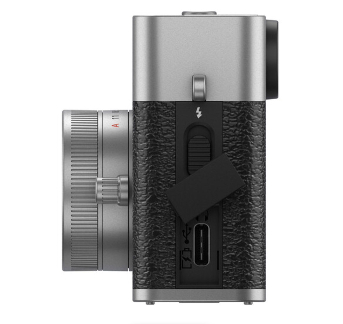 FUJIFILM X Half Digital Camera - 16.3MP APS-C Sensor, 4K Video, Compact & Lightweight (Silver) | Perfect for Travel, Street Photography & Vlogging