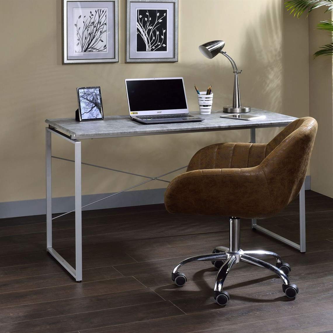 Modern Rectangular Computer Desk - 47