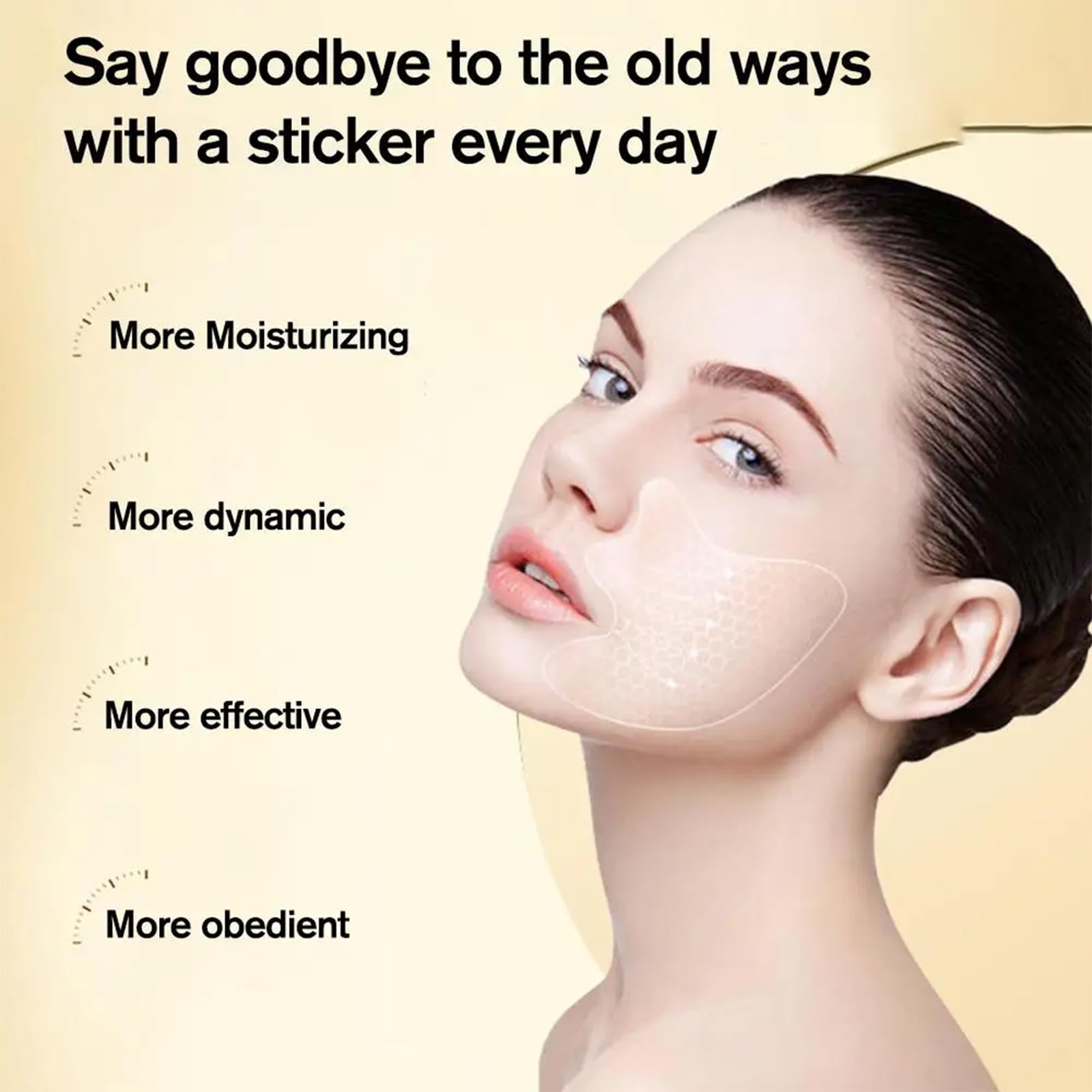Microcrystalline Nasolabial Folds Removal Mask - Instant Wrinkle Lifting Face Mask for Eye, Forehead & Smile Lines (20 Pairs) | Anti-Aging Skincare Treatment for Smooth & Youthful Skin | Perfect for Daily Use, Special Occasions & Travel