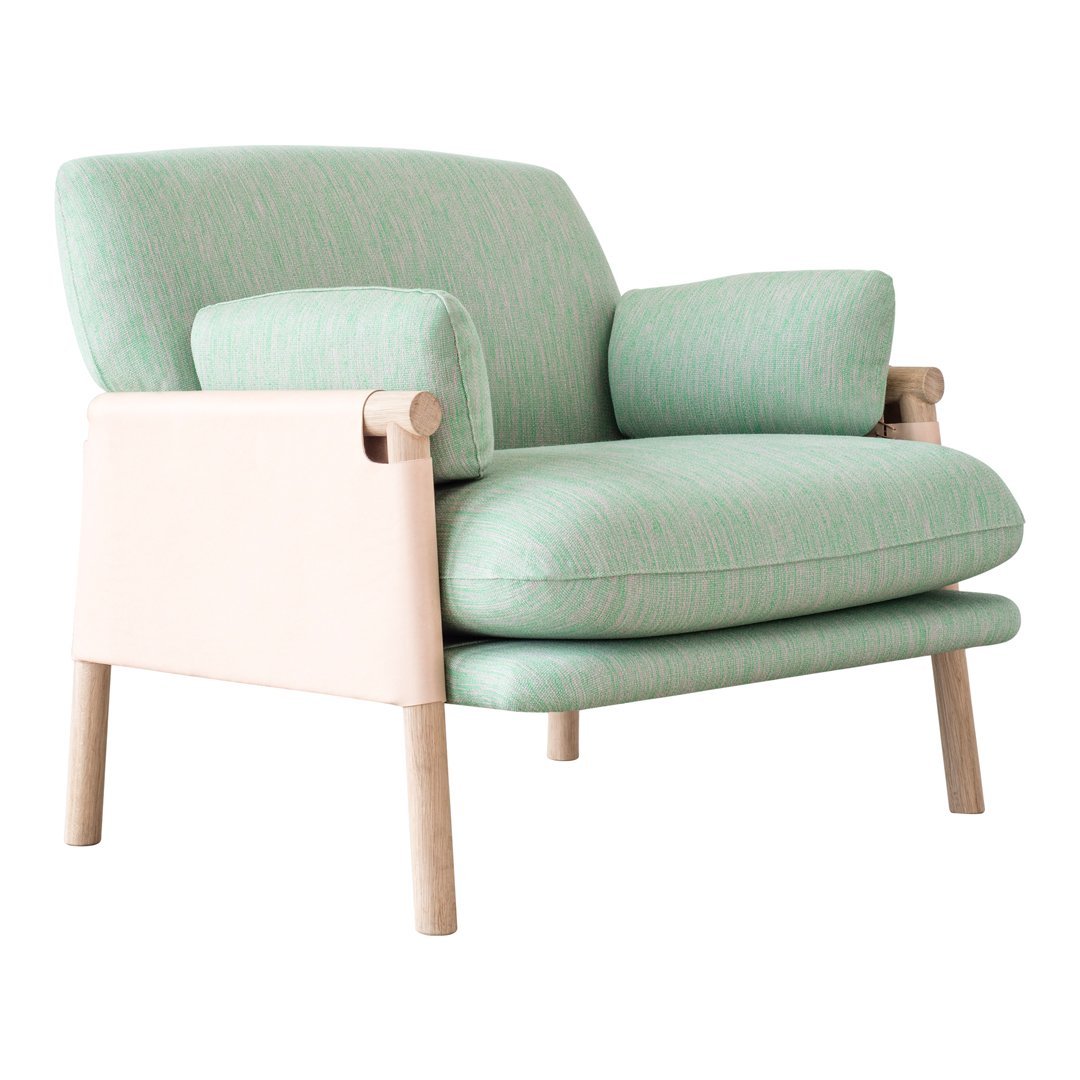Erik Jorgensen Savannah Lounge Chair - Modern Mid-Century Accent Chair for Living Room, Bedroom & Office - Premium Comfort Seating for Home Decor