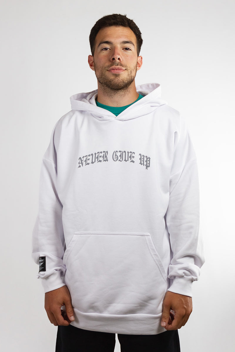 Gothic White Hoodie for Men - Trendy Y5 Streetwear | Perfect for Casual Outfits, Gothic Fashion & Urban Style