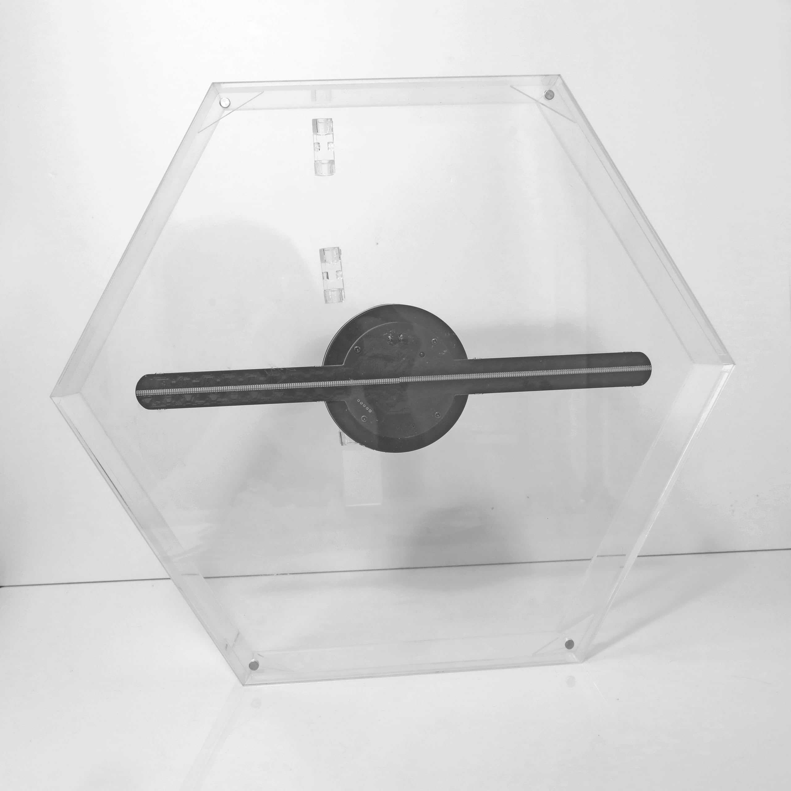 3D Hologram Fan - 11.8 Inch LED Holographic Display with 256 Beads for Shopping Malls, Bars, Parties & Halloween Decorations | Perfect for Advertising, Events & Cool Visual Effects