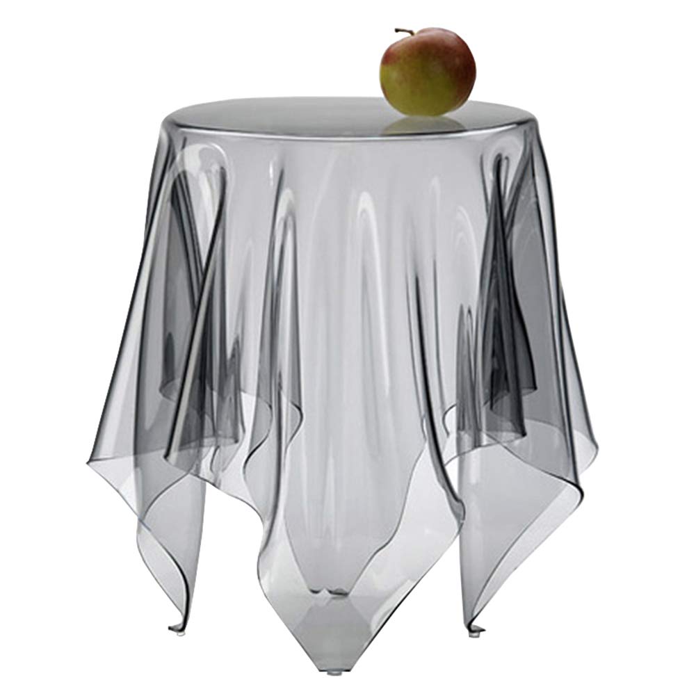 Modern Acrylic Ghost Coffee Table - Transparent & Stylish Living Room & Balcony Decor - Perfect for Small Spaces, Apartments, and Contemporary Home Decor