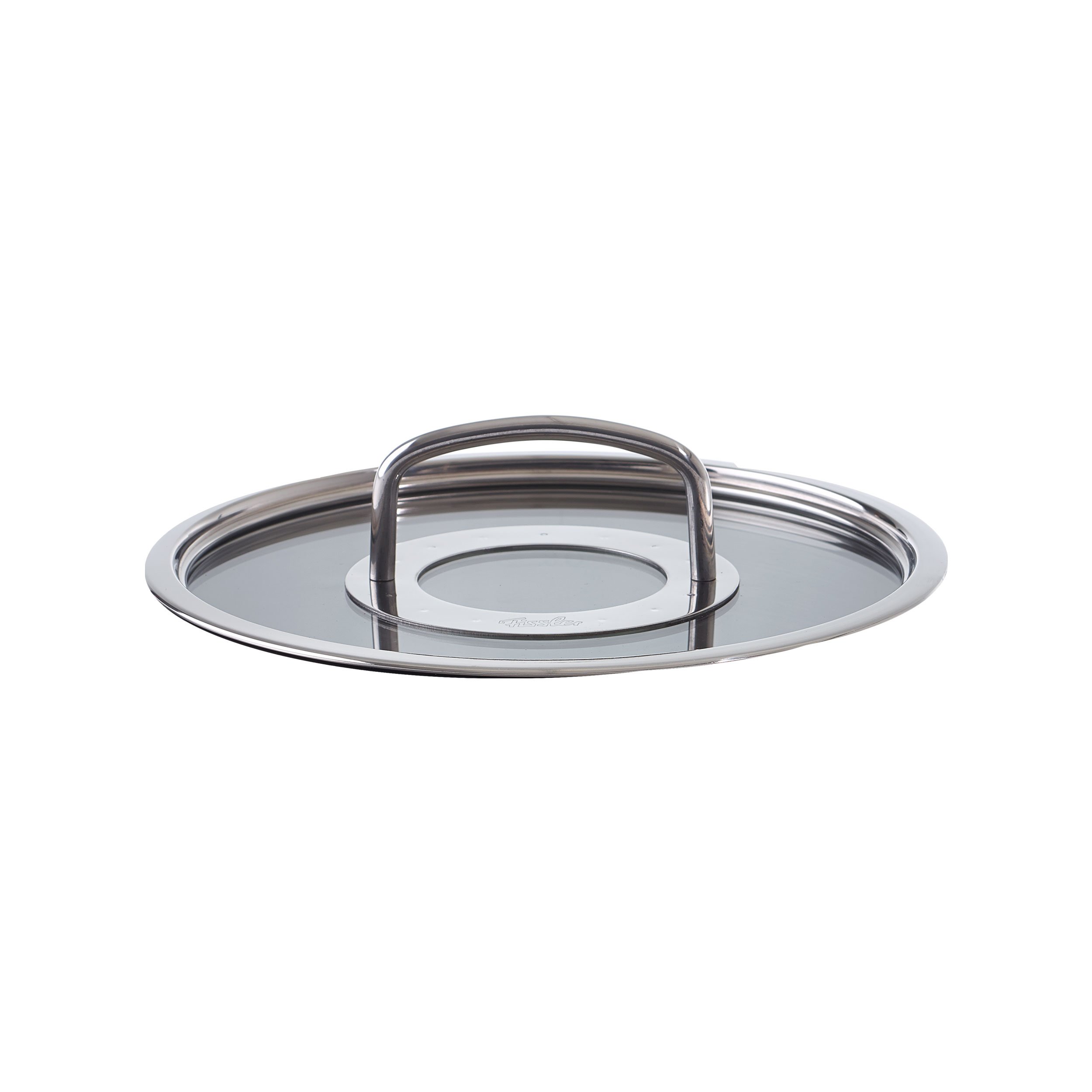 Fissler Original-Profi Collection Glass Lid for 20 cm Cooking Pot - Heat-Resistant & Durable Cookware Cover - Perfect for Stovetop & Oven Use