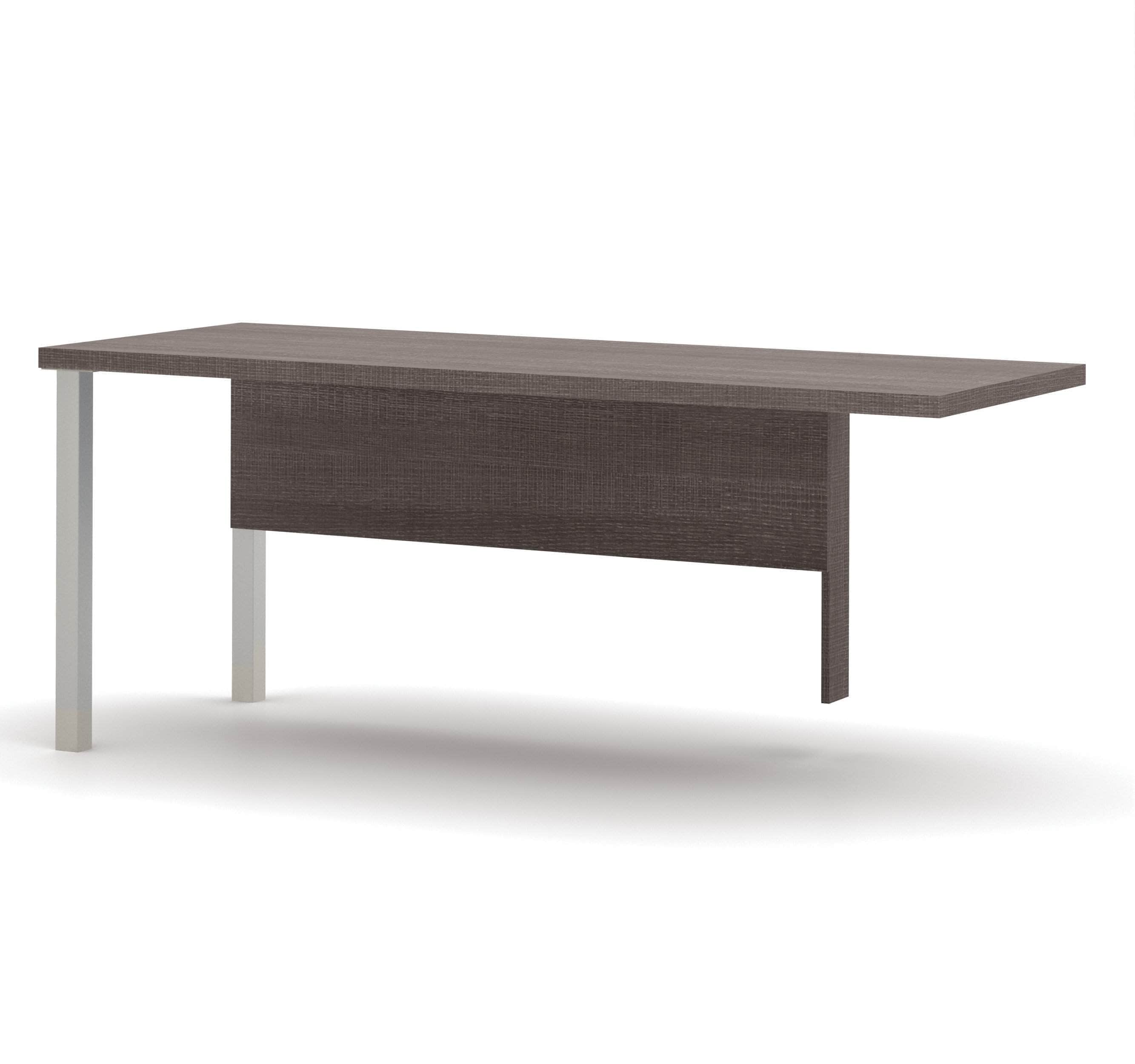 Pro Linea Return Table - 2 Color Options for Home Office & Living Room Decor | Modern & Stylish Design