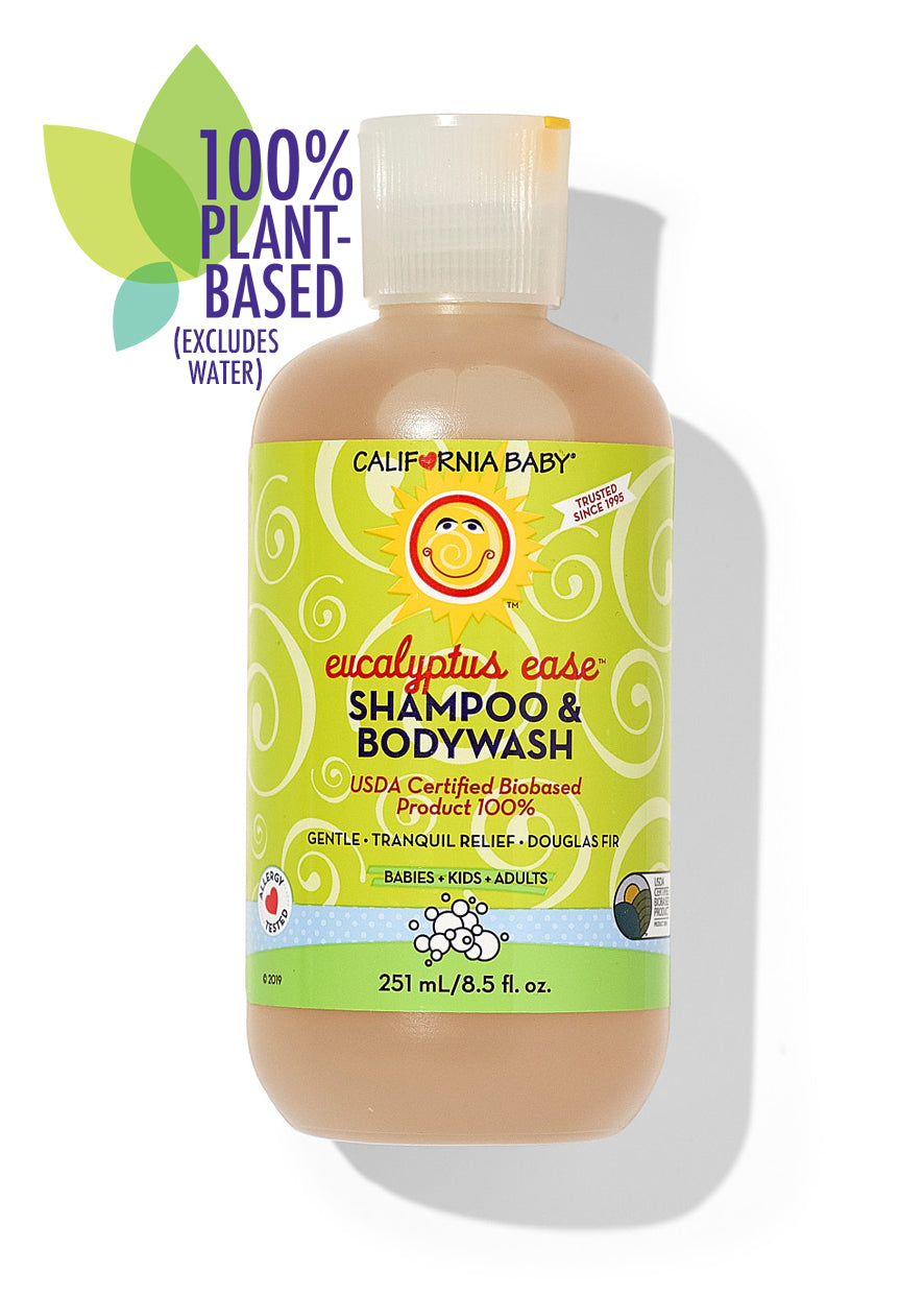 Eucalyptus Ease™ Shampoo & Body Wash - Natural & Refreshing for Hair & Skin Care - Perfect for Daily Shower & Spa Relaxation