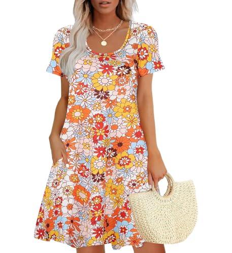 Floral-orange