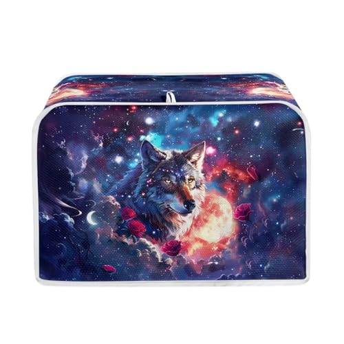 Wolf Galaxy Rose-Purple