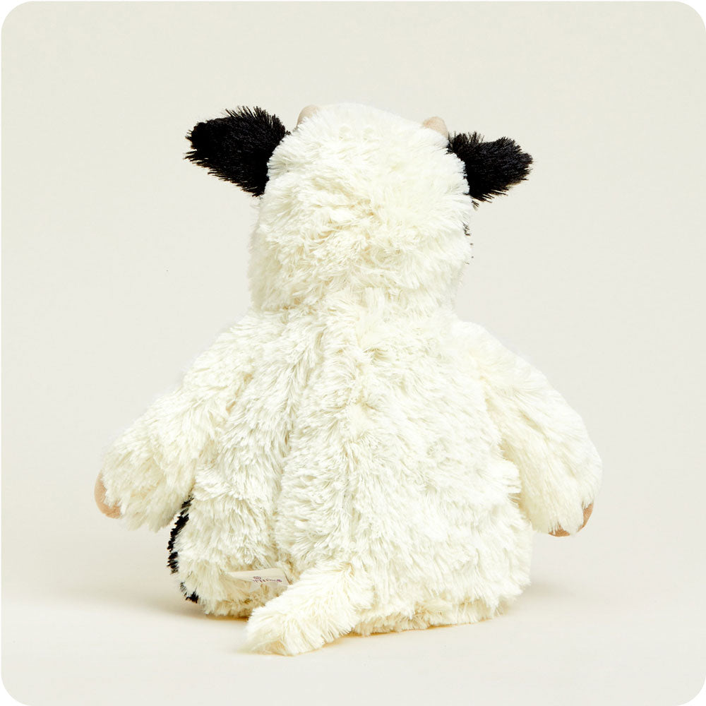 Black and White Cow Warmies - Soft Plush Microwaveable Heating Pad for Kids & Adults - Perfect for Stress Relief, Muscle Pain, and Cold Weather Comfort