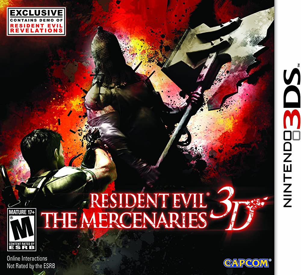 Resident Evil: The Mercenaries 3D - Action-Packed Zombie Survival Game for Nintendo 3DS | Perfect for Horror Fans & On-the-Go Gaming