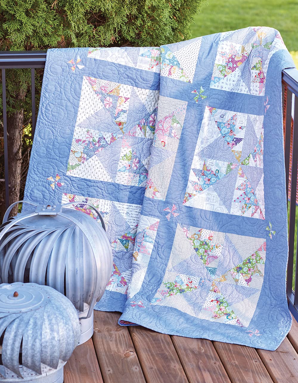 Scrappy Quilts & Mini Pillows - 11 Quilt Designs for Home Decor