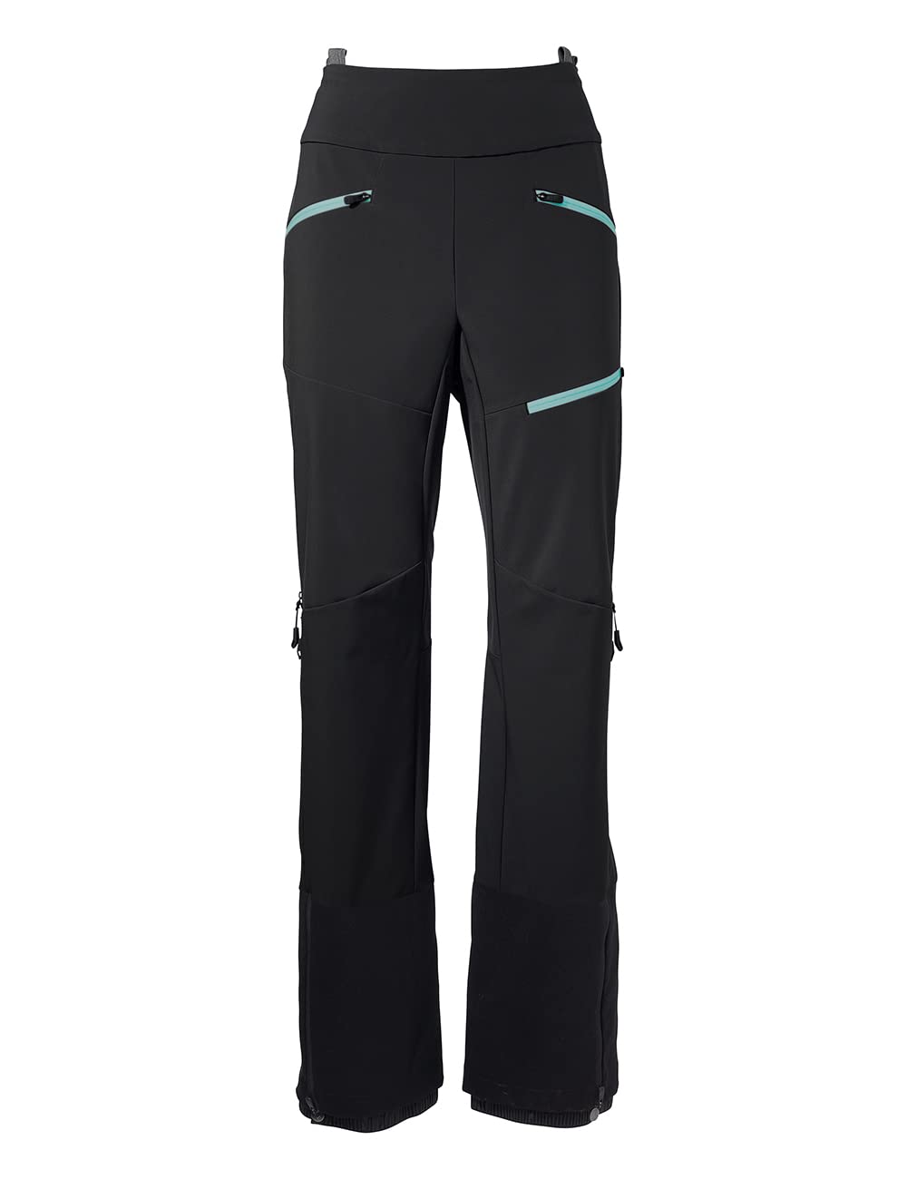 VAUDE Women's Monviso Softshell Pants II - Waterproof Hiking Pants for Outdoor Adventures, Trekking & Travel