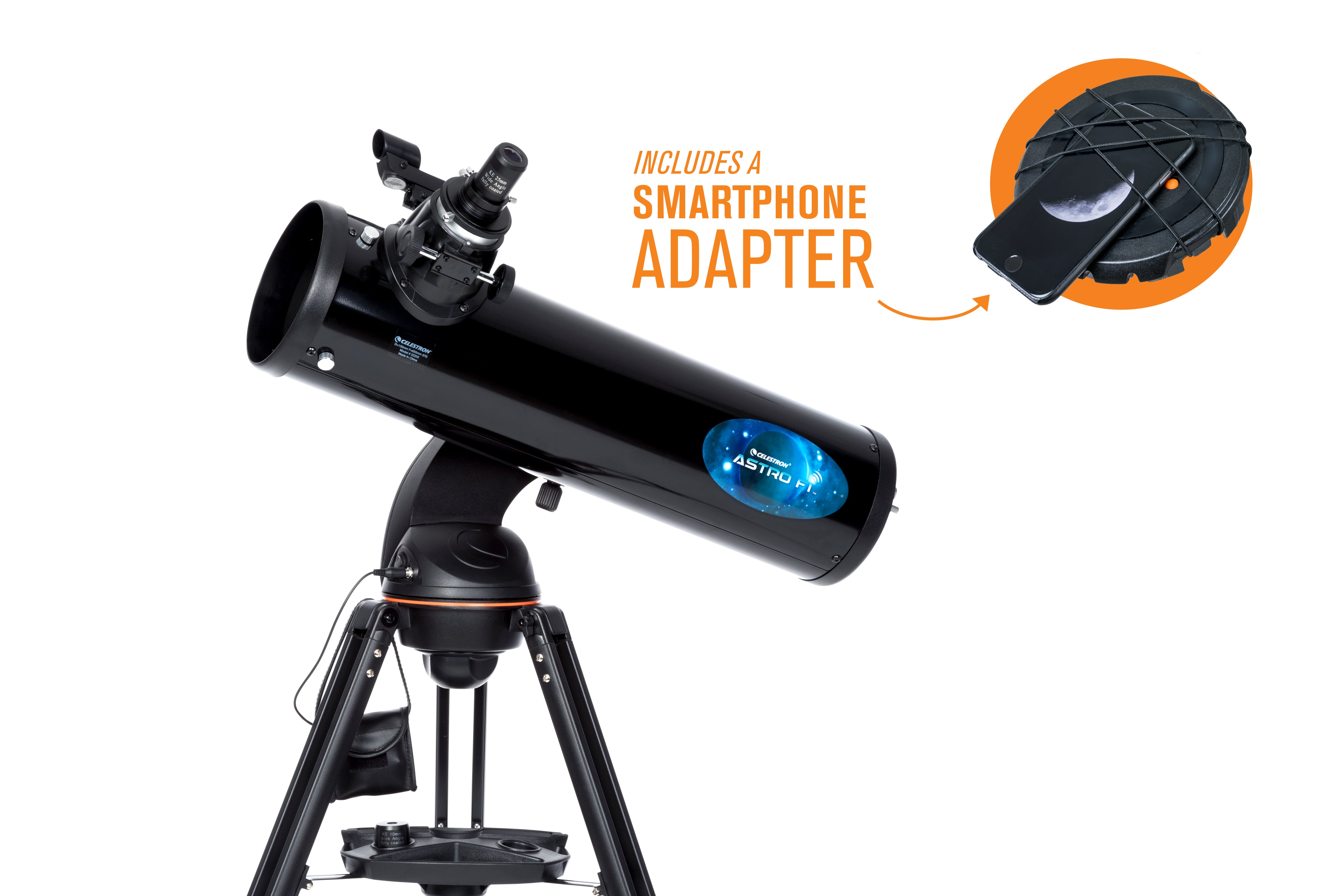 Refurbished Astro Fi 130mm Newtonian Reflector Telescope - Stargazing for Beginners & Backyard Astronomy