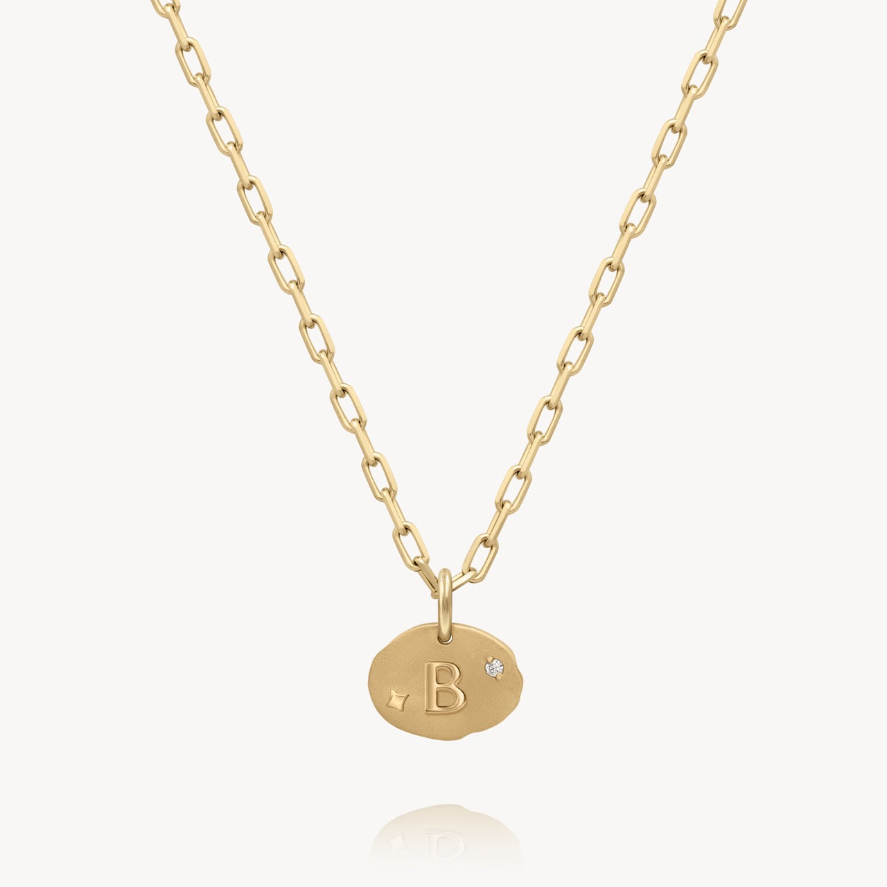 Athena Initial Pendant Necklace - Personalized Silver Letter Charm Jewelry for Women - Perfect Gift for Birthday, Anniversary & Valentine's Day