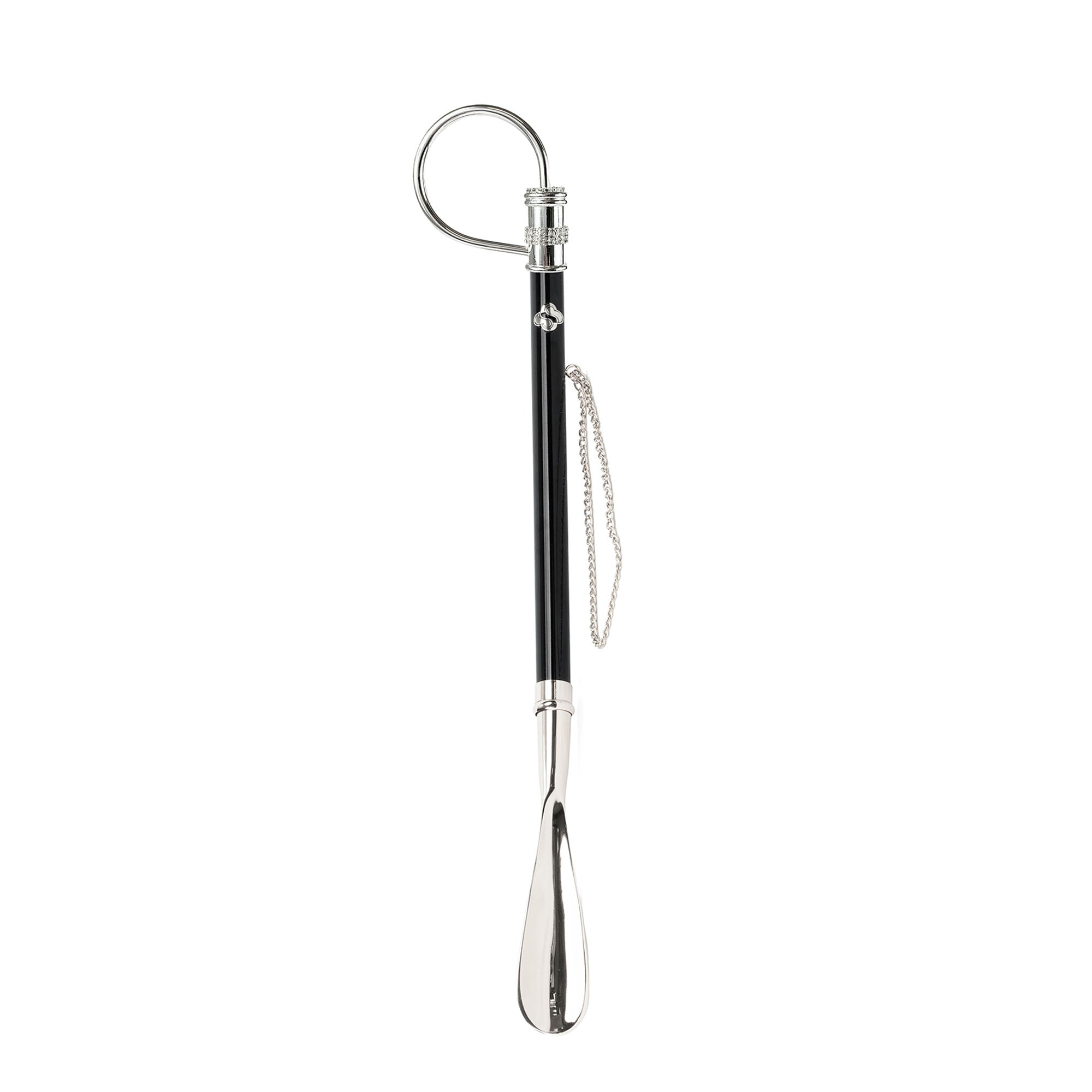 925 Silver Plated Handmade Brass Shoehorn - Elegant & Durable Shoe Helper for Easy Slip-On Comfort at Home or Travel