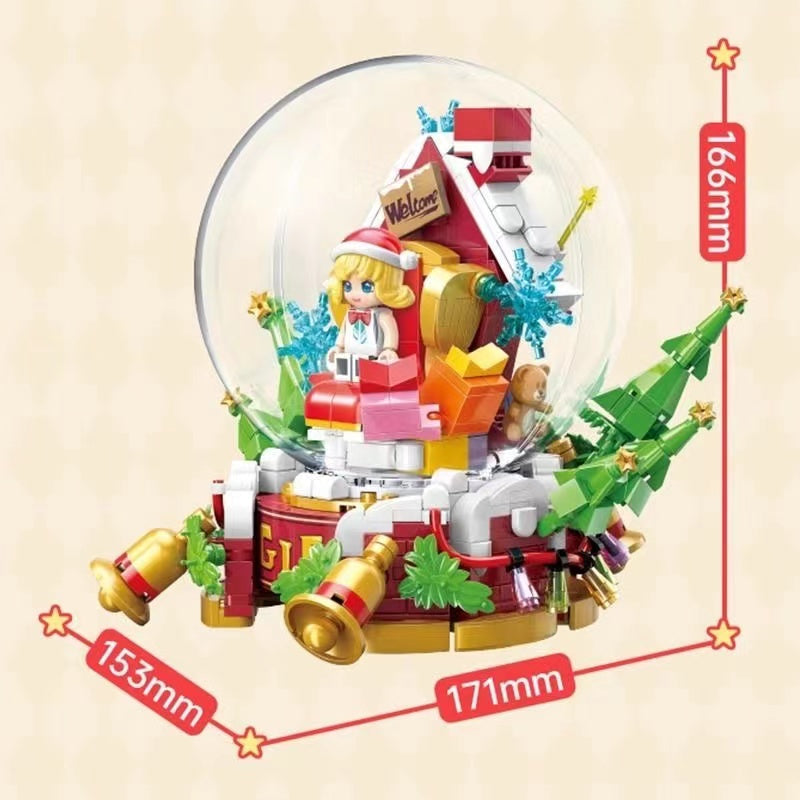 Keeppely K21111 Arena of Valor Miracle Christmas Building Blocks Set - Official Licensed Collectible Toy for Gamers & Fans - Perfect Gift for Christmas, Birthday & Gaming Enthusiasts