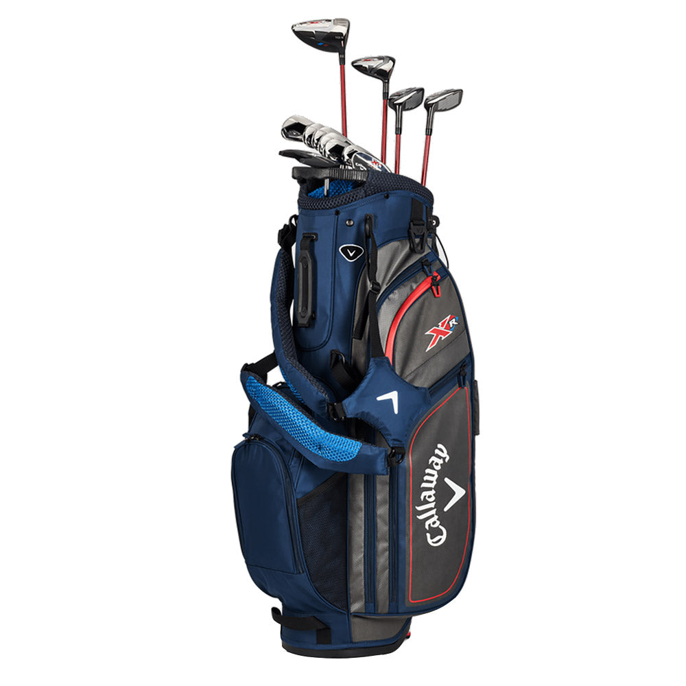 Callaway XR Graphite Right Hand Men's Complete Golf Set - Premium Golf Clubs for Right-Handed Players - Perfect for Driving Range, Course Play & Tournament Training
