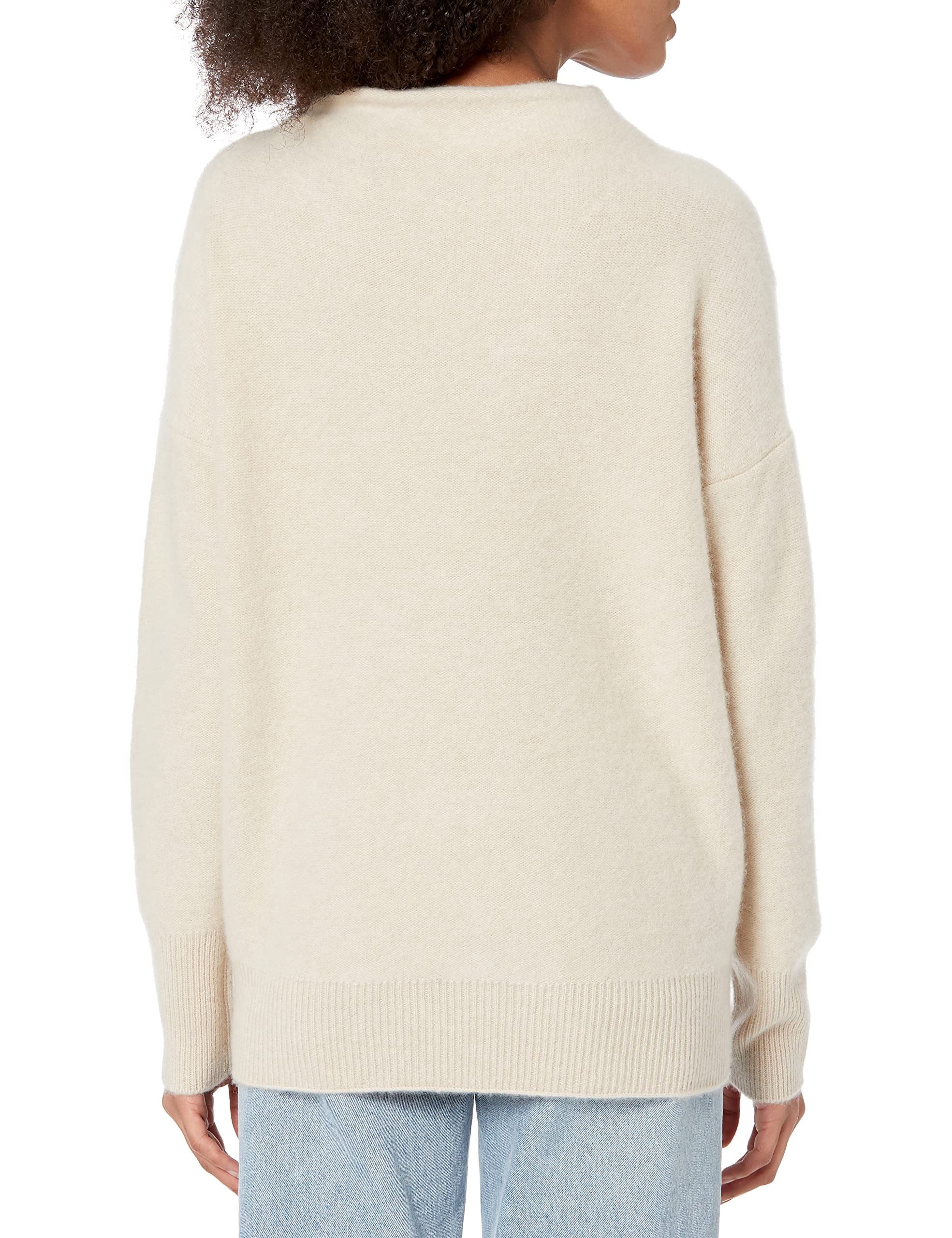 Vince Women's Cashmere Funnel Neck Sweater - Soft Winter Pullover for Office & Casual Wear | Cozy Cold Weather Knit Top for Women