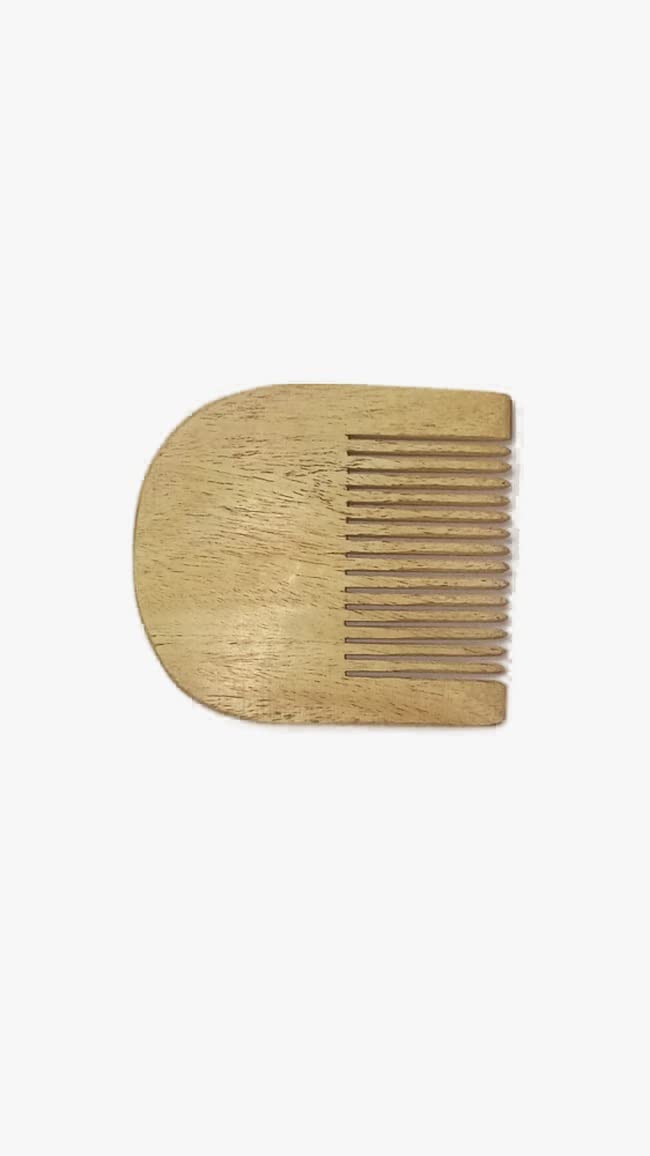 ARAkri Neem Wooden Comb for Hair Growth - Natural Kachi Neem Wood Hair Comb Set for Women & Men (Pack of 2) - Detangling Comb for Healthy Scalp & Shiny Hair | Perfect for Daily Hair Care, Styling & Ayurvedic Hair Treatment