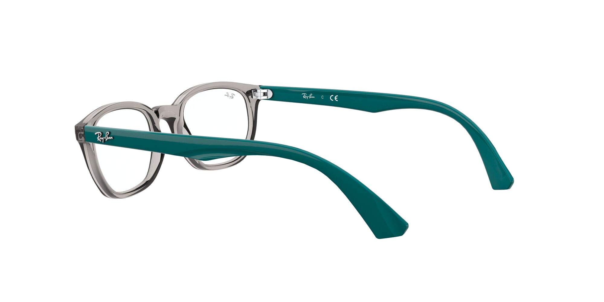 Ray-Ban Kids' Ry1599 Rectangular Prescription Eyeglass Frames - Durable & Stylish Eyewear for Boys & Girls - Perfect for School, Sports & Outdoor Activities