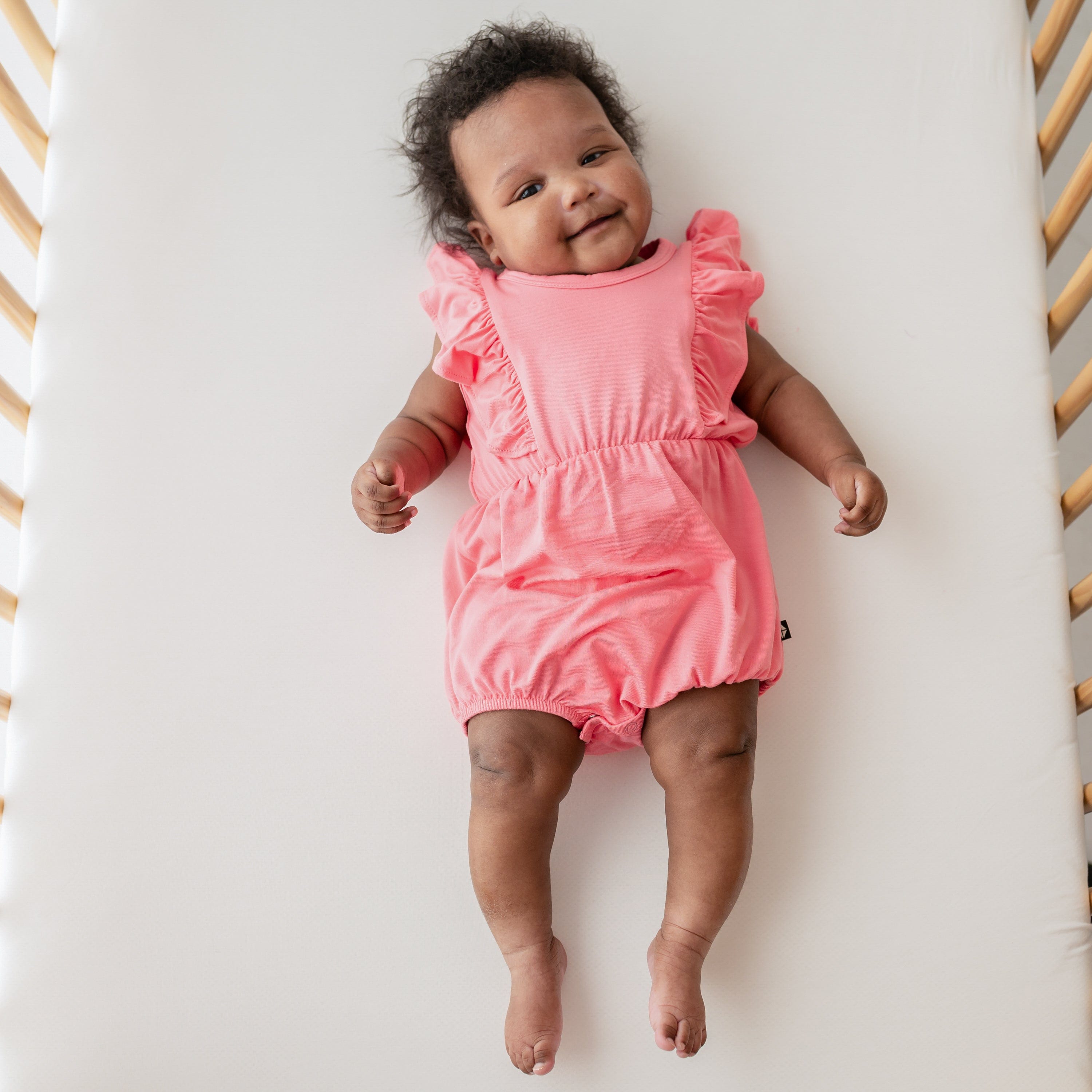Guava Bubble Romper - Cute & Comfortable Baby Jumpsuit for Playtime, Outings & Photo Shoots | Soft Cotton One-Piece Outfit for Infants & Toddlers