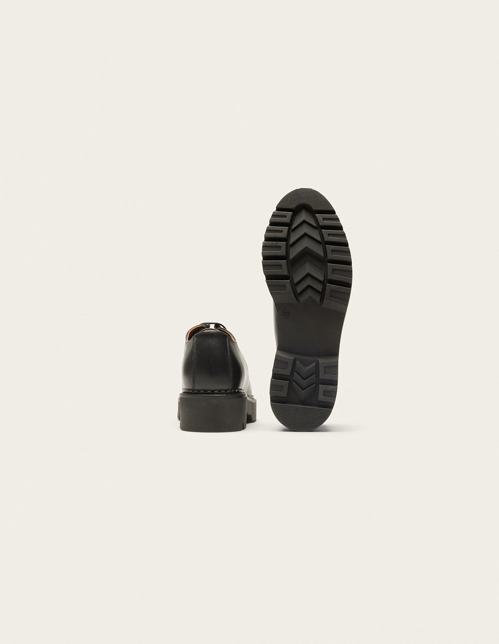 Black Leather Deborah Derbies - Stylish & Comfortable Men's Dress Shoes for Office, Business & Formal Occasions