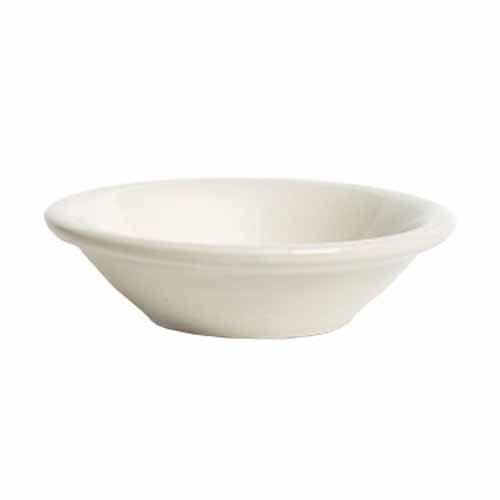 Tuxton Reno Nevada 3 Oz Eggshell Fruit Dish - Elegant Small Serving Bowl for Desserts, Nuts, Candies & Party Snacks - Perfect for Dining Table, Kitchen Counter & Entertaining Guests