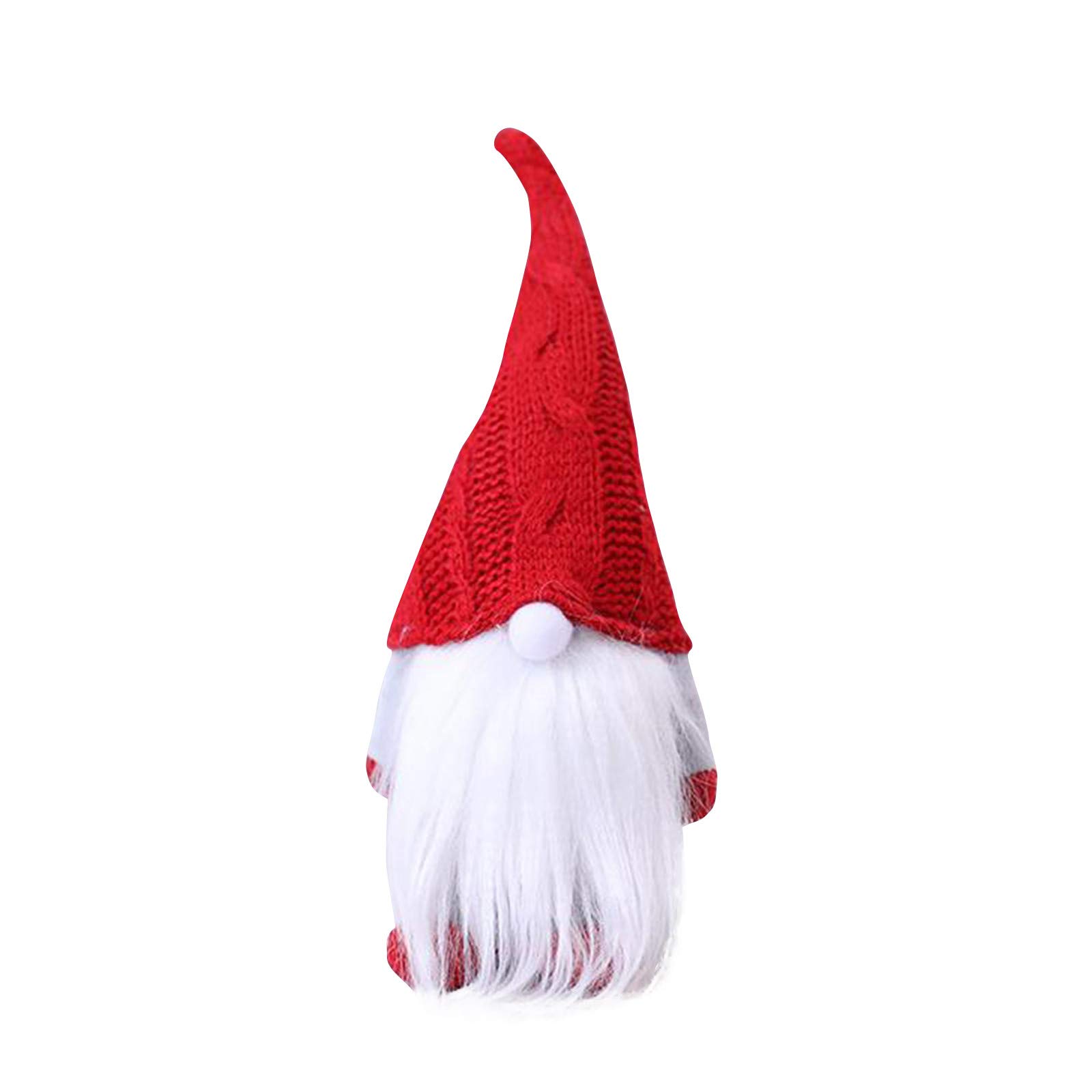 Boddenly Christmas Window Luminous Doll Ornaments - Red Plush Hanging Decorations for Christmas Tree & Holiday Scene (One Size) - Perfect for Xmas Home Decor, Party Decorations & Gift Giving