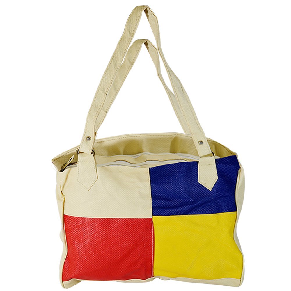 Adbeni Women's Cream Handbag - Stylish Office, Travel & Daily Use Purse for Cosmetics & Phone | Perfect for Work, Commuting & Shopping