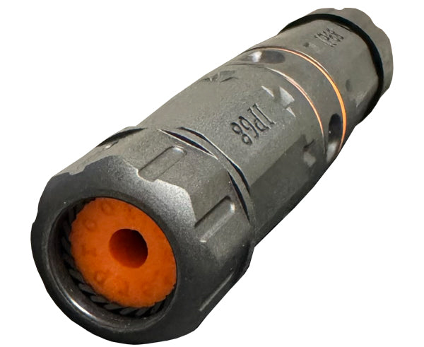 CAT6A Outdoor Waterproof Industrial RJ45 Shielded Coupler Kit - IP68 Rated, Two-Way Feed Through Connector for Harsh Environments | Ideal for Outdoor Networking, Security Cameras & Industrial Applications