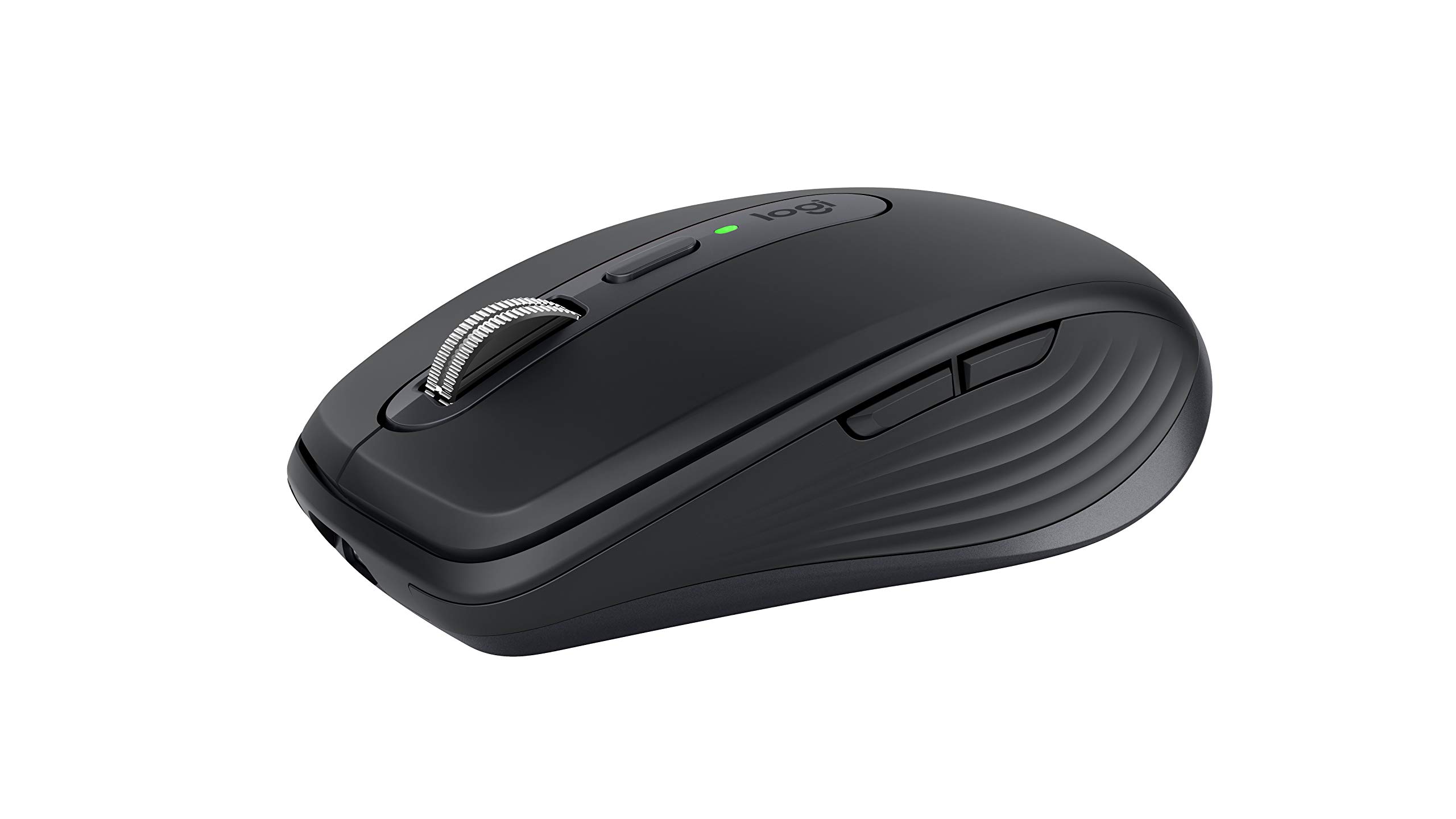 Logitech MX Anywhere 3 Wireless Mouse - Compact Portable Design, 4000DPI Precision, Fast Scroll Wheel, Multi-Device Bluetooth, USB-C Charging - Works on Any Surface - Perfect for Travel, Office & Creative Work with Adobe Creative Cloud